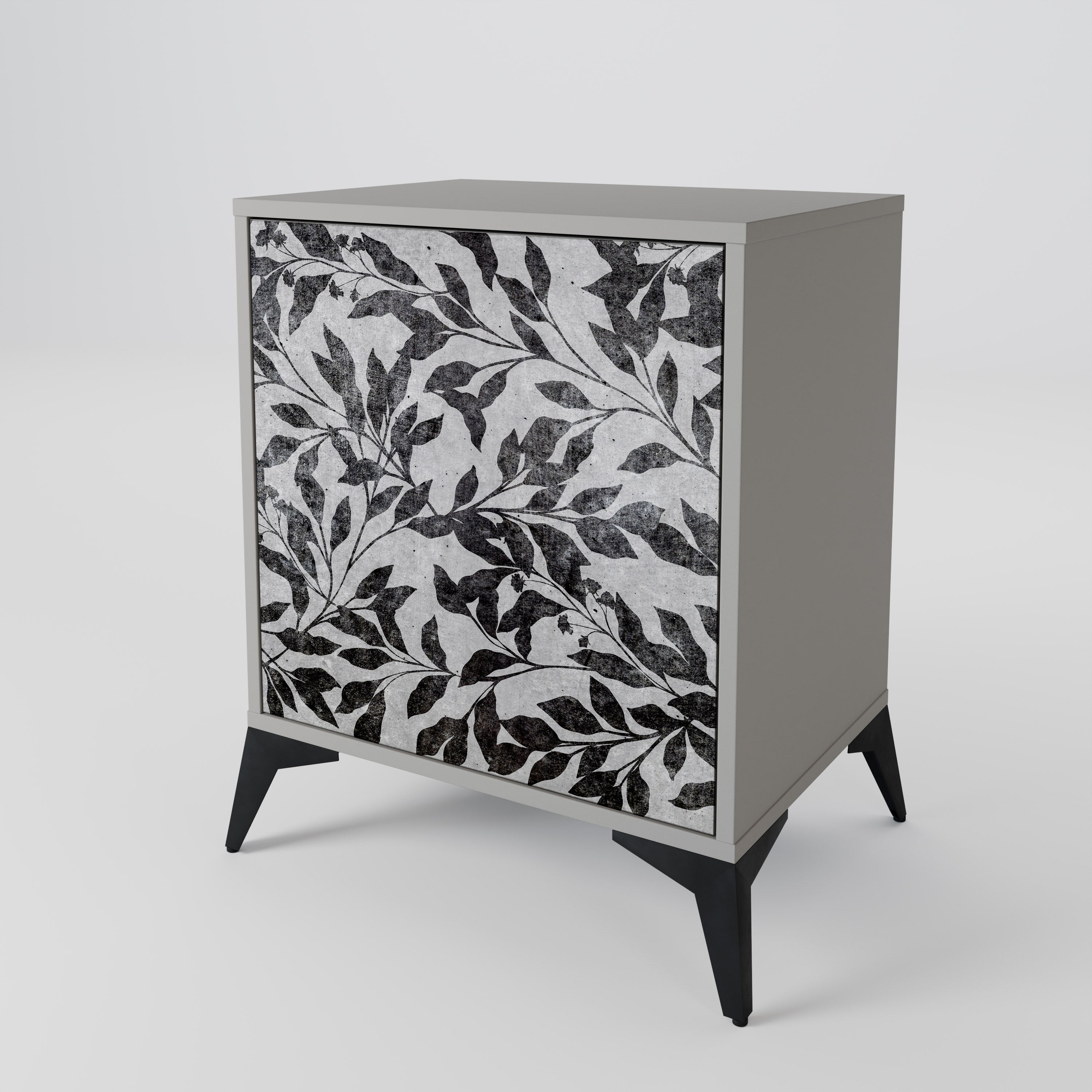 CHARCOAL SPROUT 1-Door Sideboard