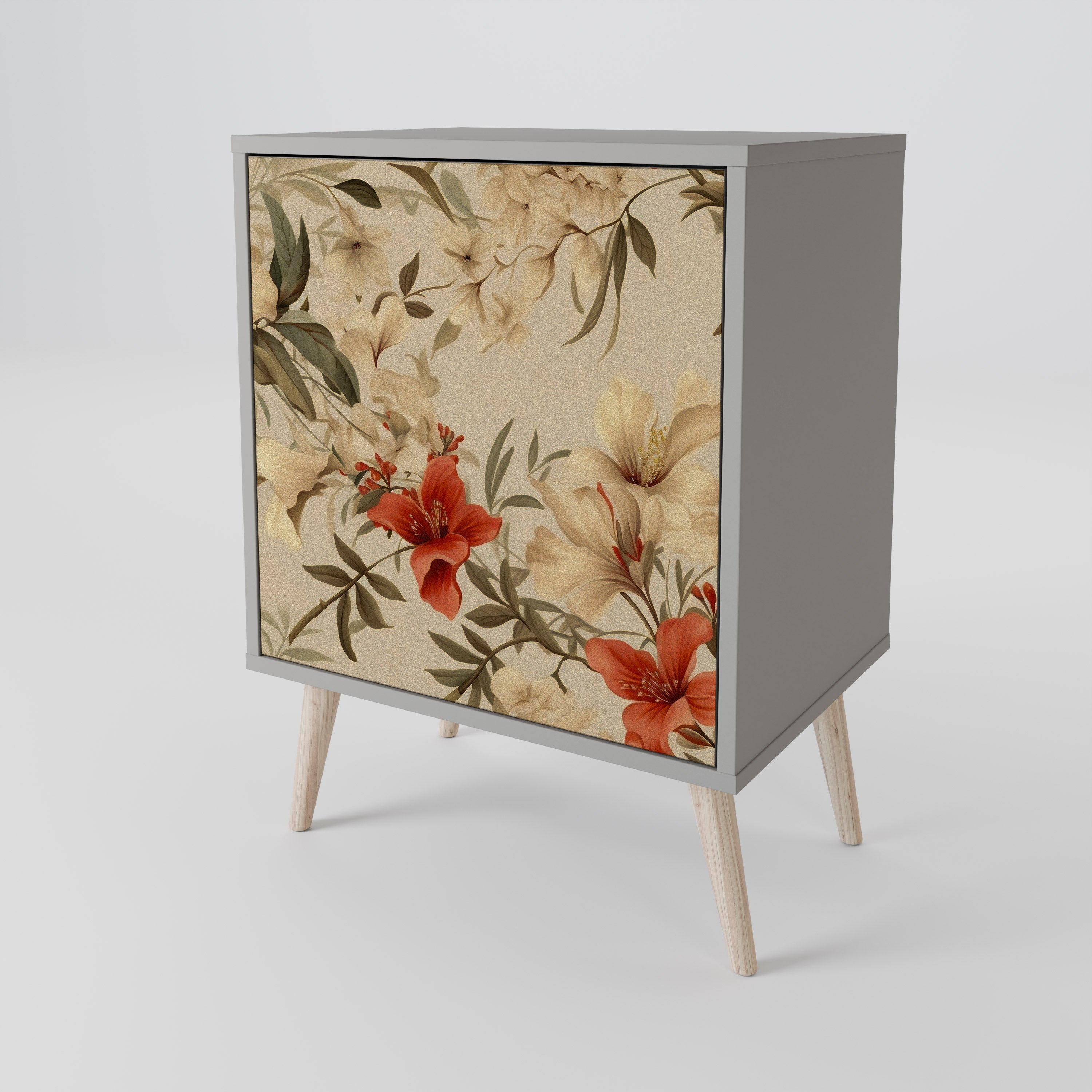 BLOOMING HARMONY 1-Door Sideboard