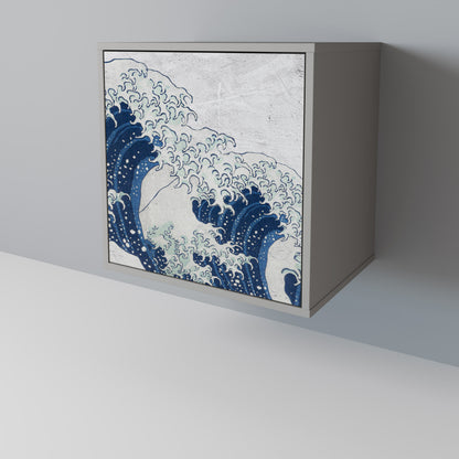 THE GREAT WAVE AT KANAGAWA Skänk med en dörr