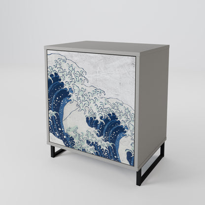 THE GREAT WAVE AT KANAGAWA Skänk med en dörr