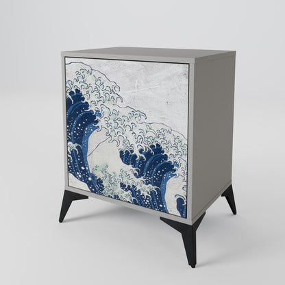 THE GREAT WAVE AT KANAGAWA Skänk med en dörr
