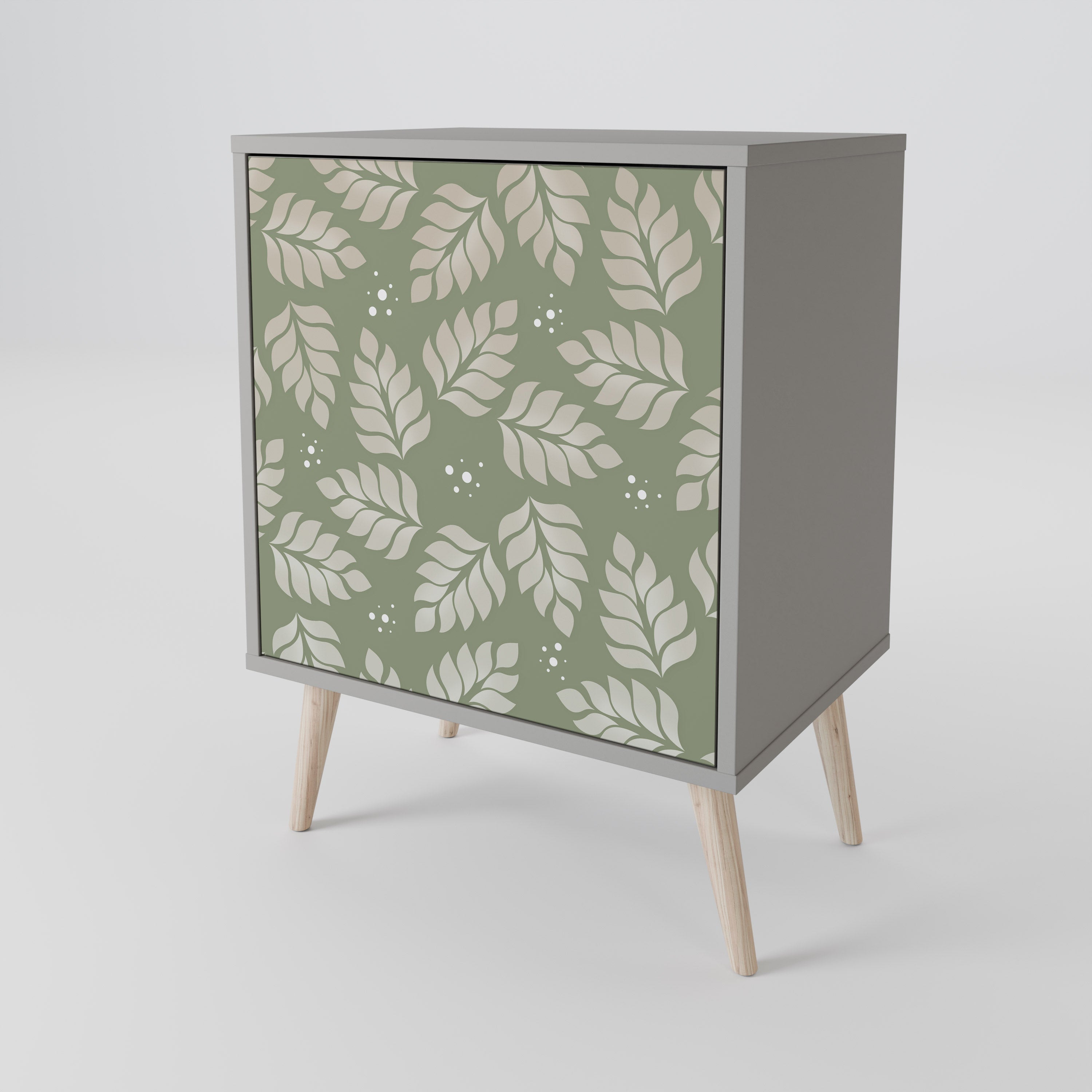 LEAVES ON GREEN 1-Door Sideboard