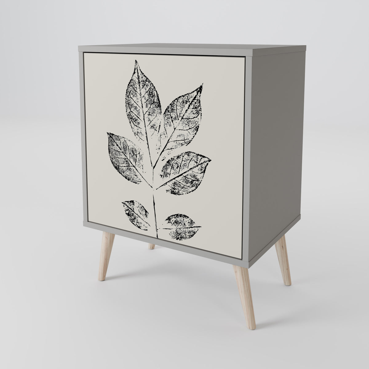 LEAFY STAMPS Aparador de 1 Porta