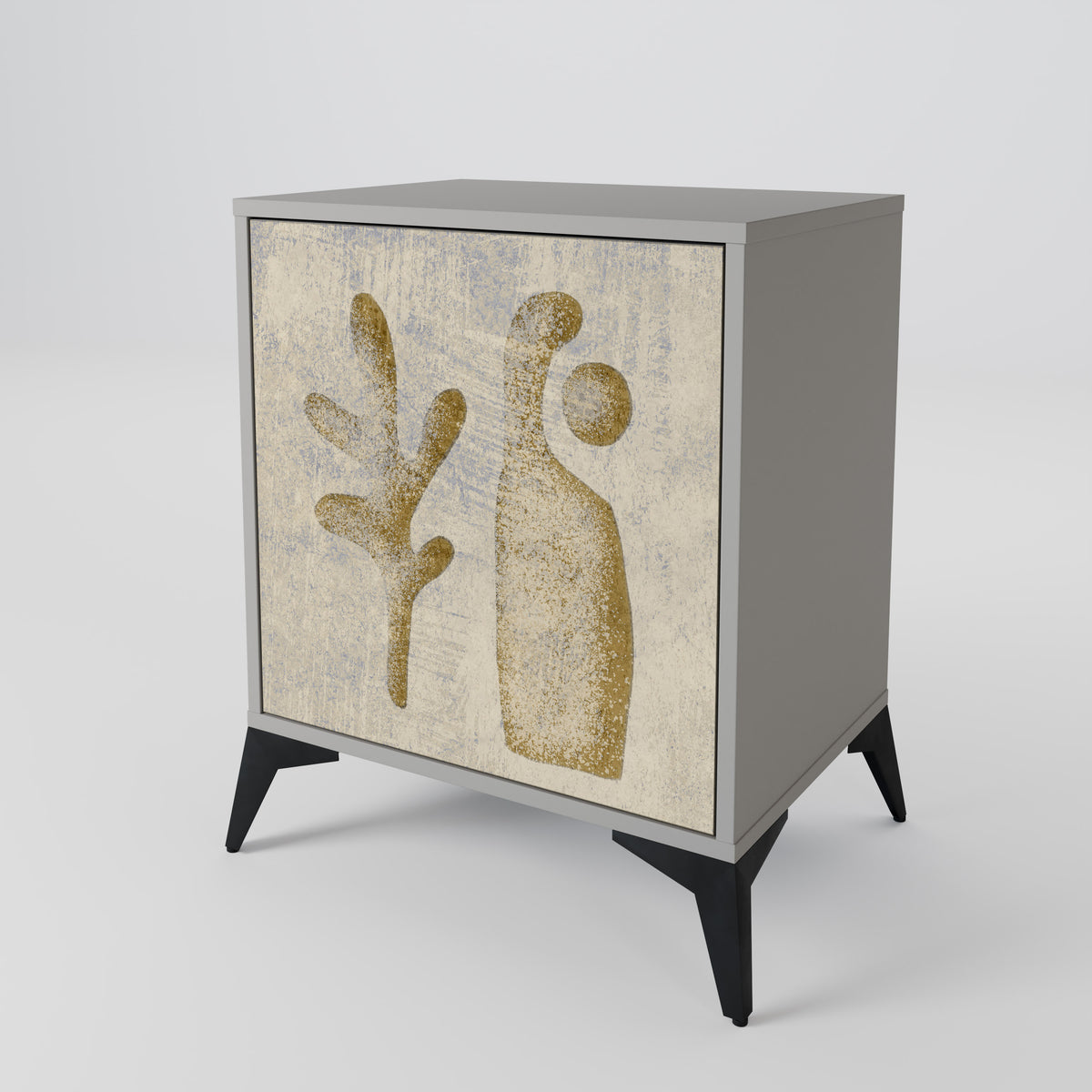 SAND SCULPTURES 1-Door Sideboard