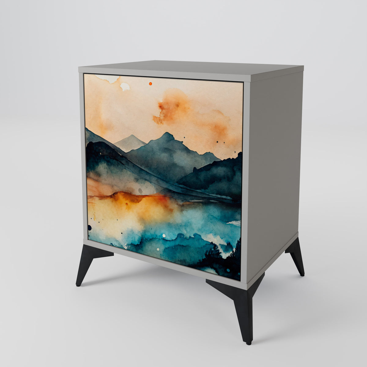 OMINOUS MOUNTAINS 1-türiges Sideboard
