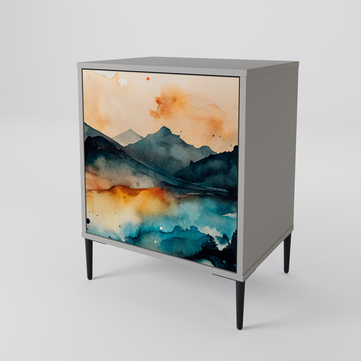 OMINOUS MOUNTAINS 1-türiges Sideboard