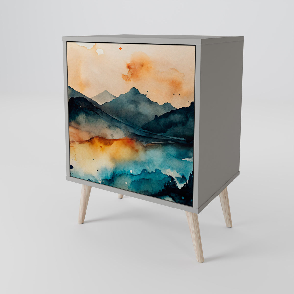 OMINOUS MOUNTAINS 1-türiges Sideboard