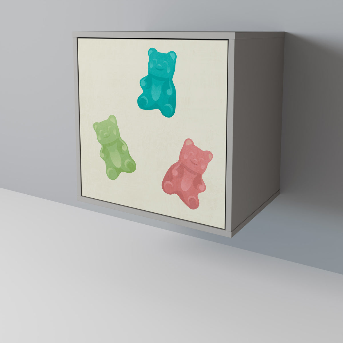 GUMMY BEARS Aparador de 1 Puerta