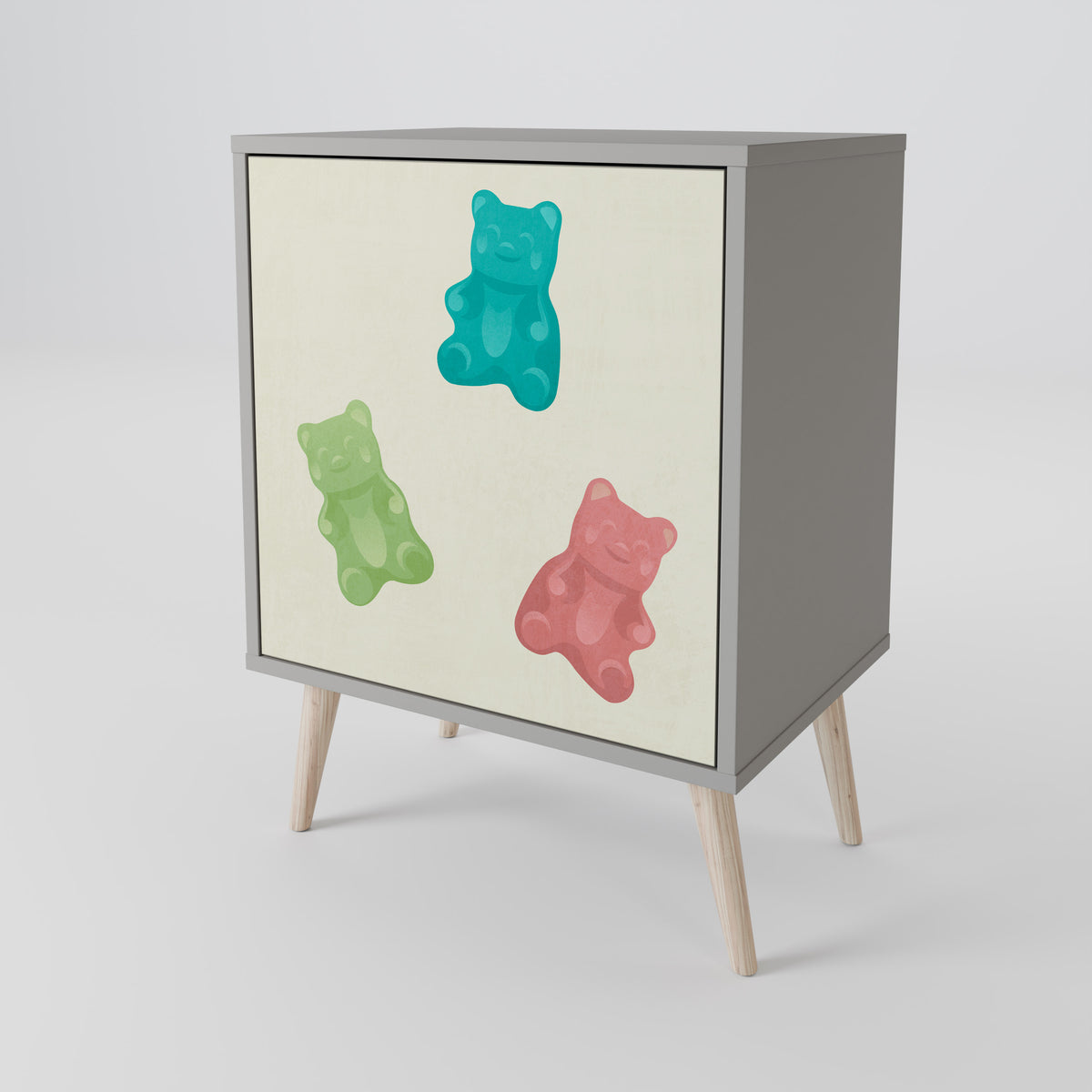 GUMMY BEARS Aparador de 1 Puerta