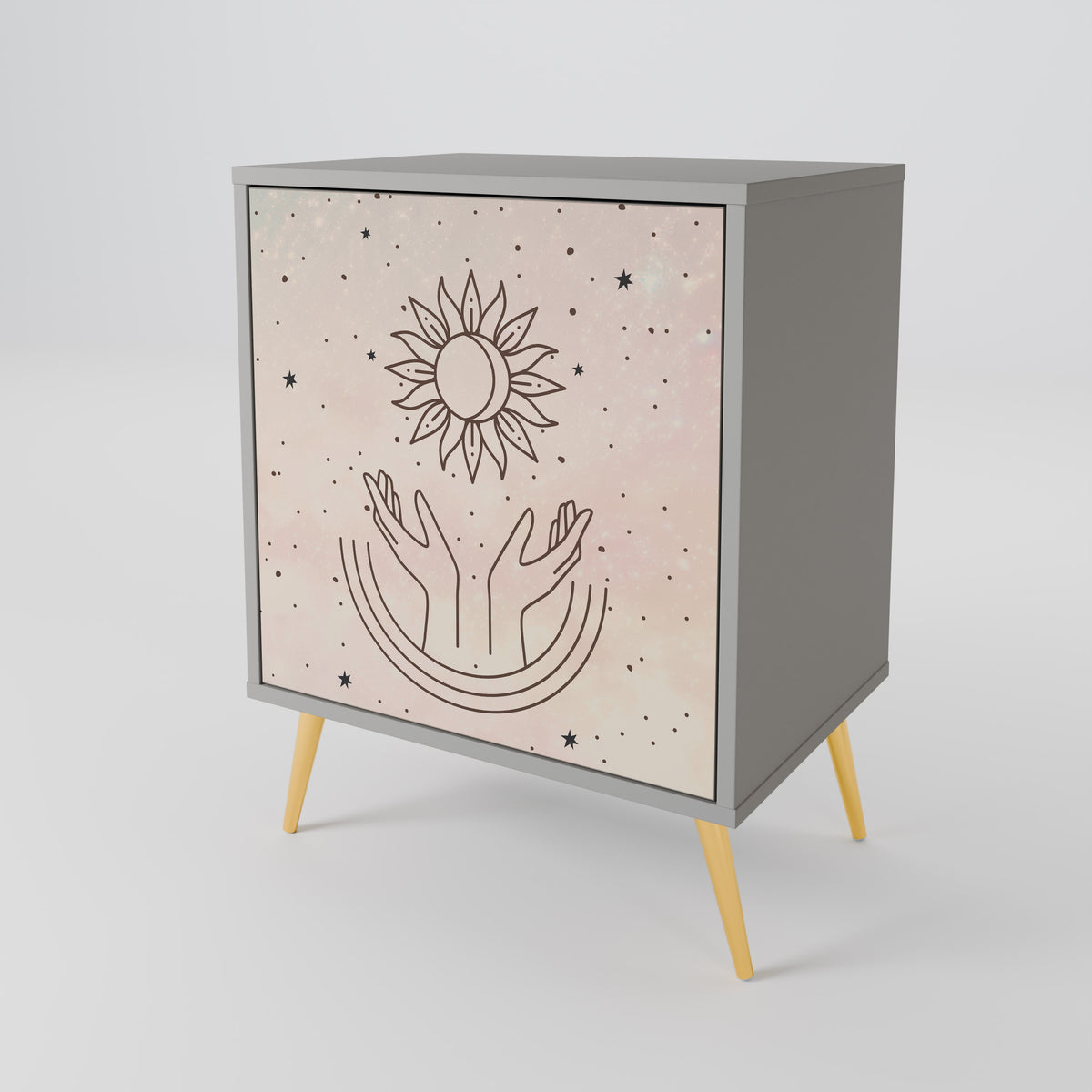 DELICATE BEAUTY 1-Door Sideboard