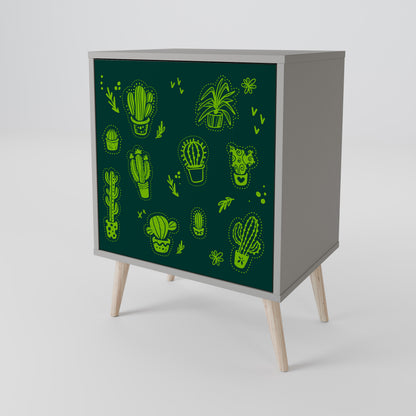 DESERT GREEN Skänk med en dörr