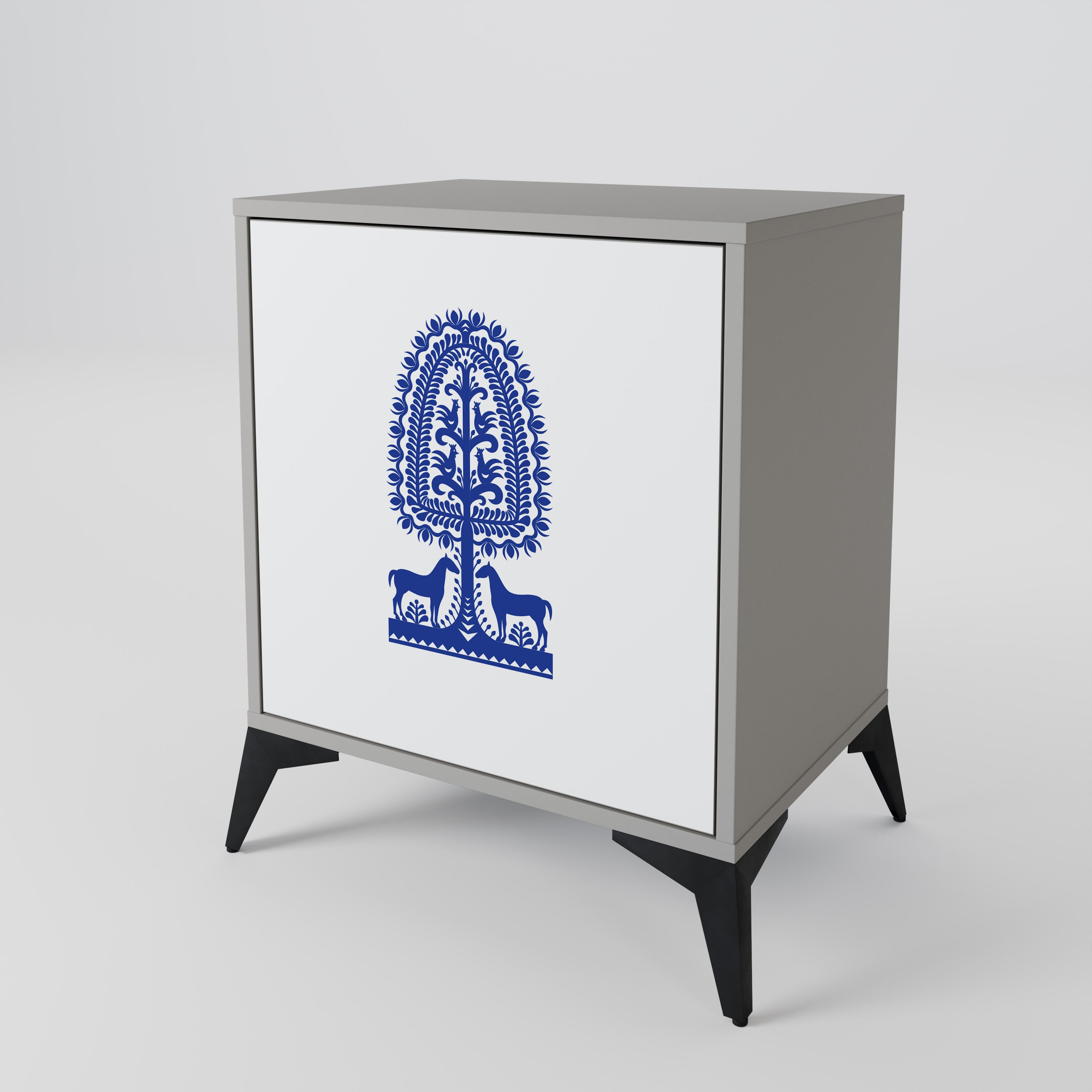 POLISH FOLK ART 1-türiges Sideboard