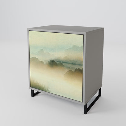 MORNING BY THE LAKE 1-Door Sideboard