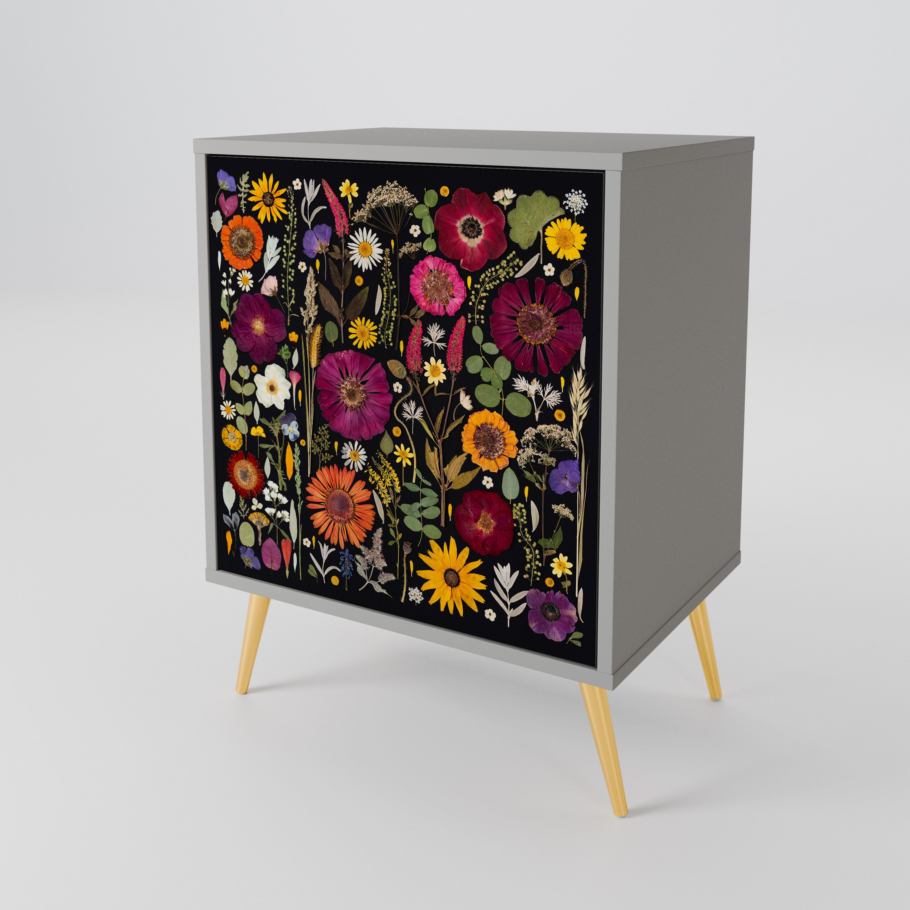 MIDNIGHT GARDEN 1-Door Sideboard