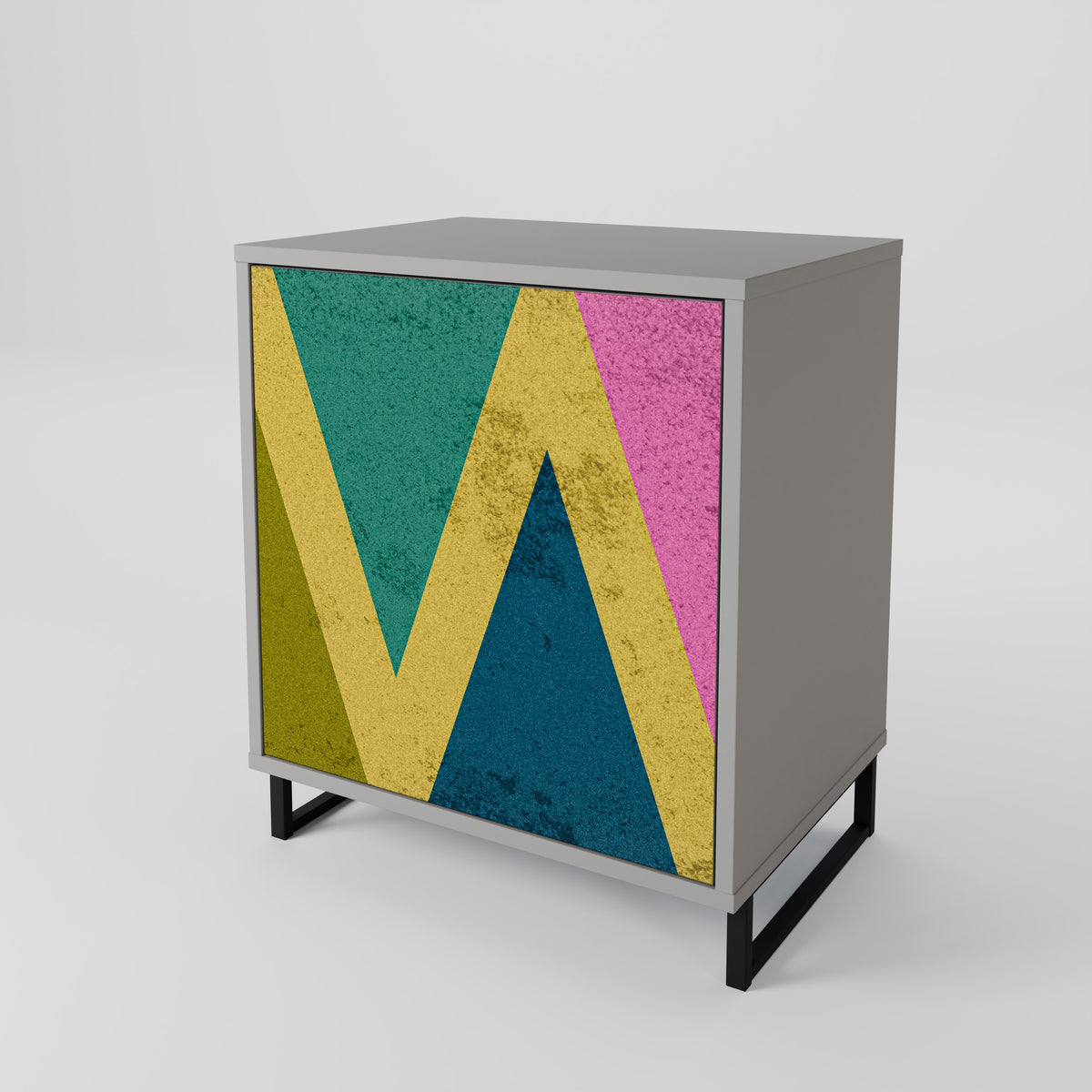 COLORFUL TRIANGLES 1-türiges Sideboard