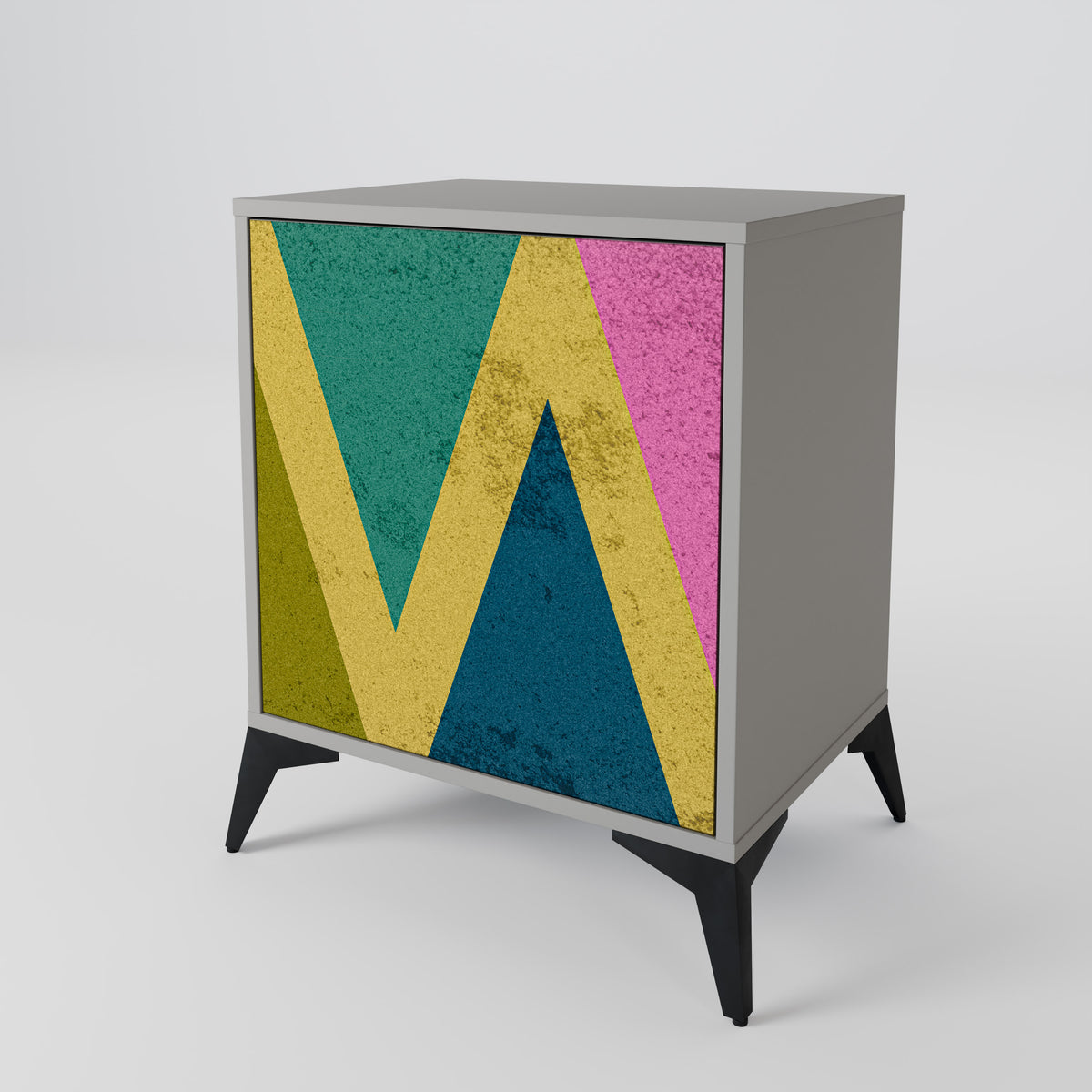 COLORFUL TRIANGLES 1-türiges Sideboard