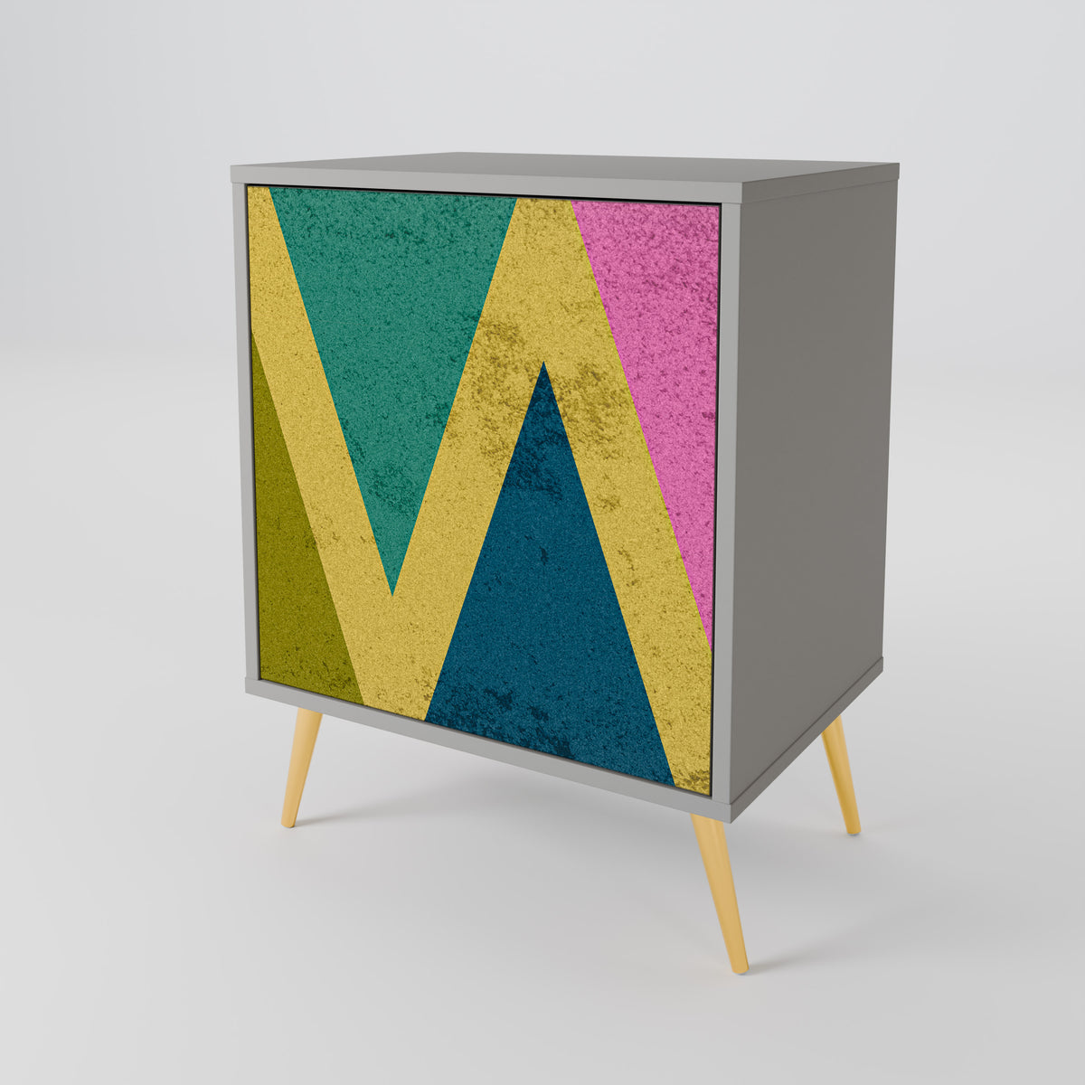 COLORFUL TRIANGLES 1-türiges Sideboard