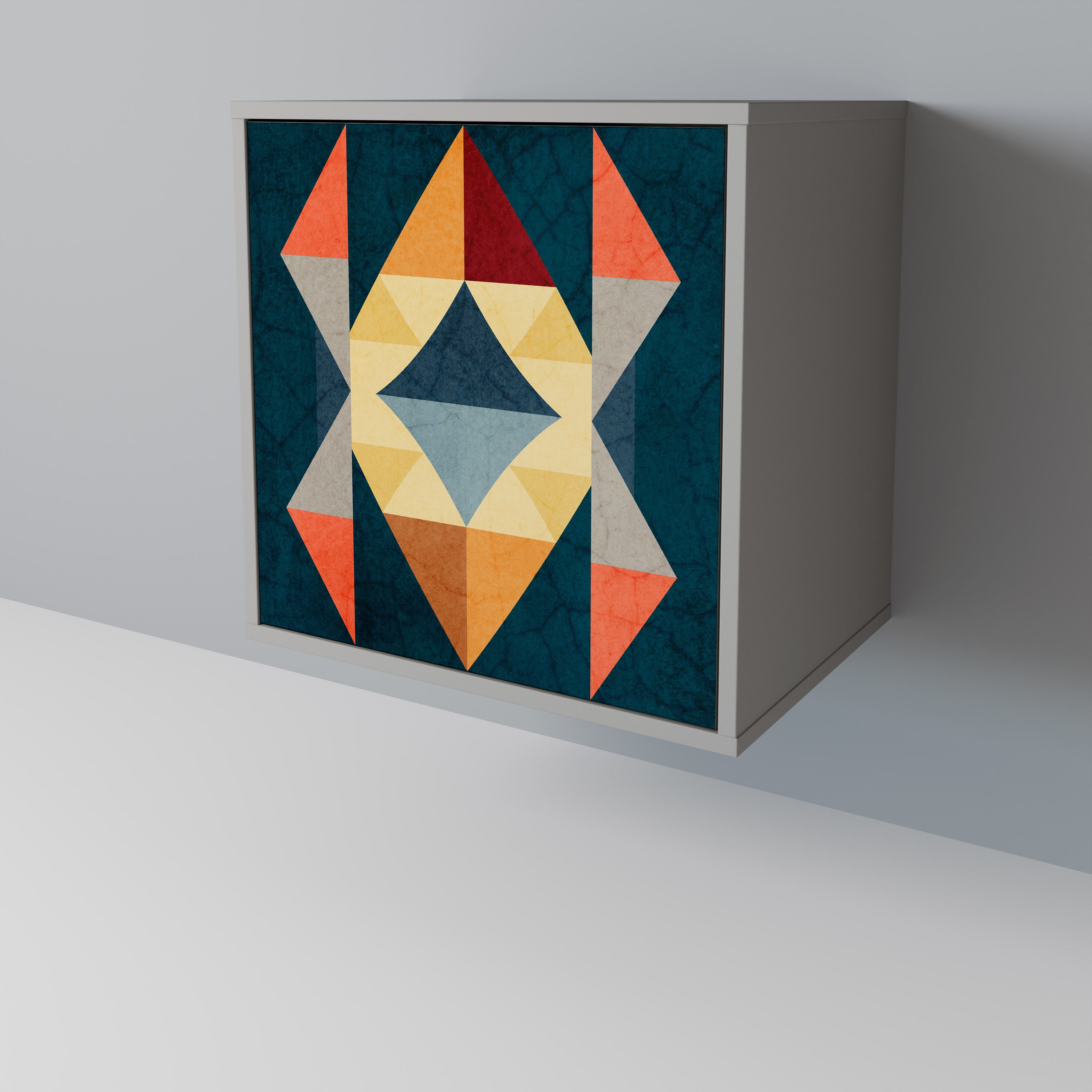 CRACKED ILLUSION 1-Door Sideboard