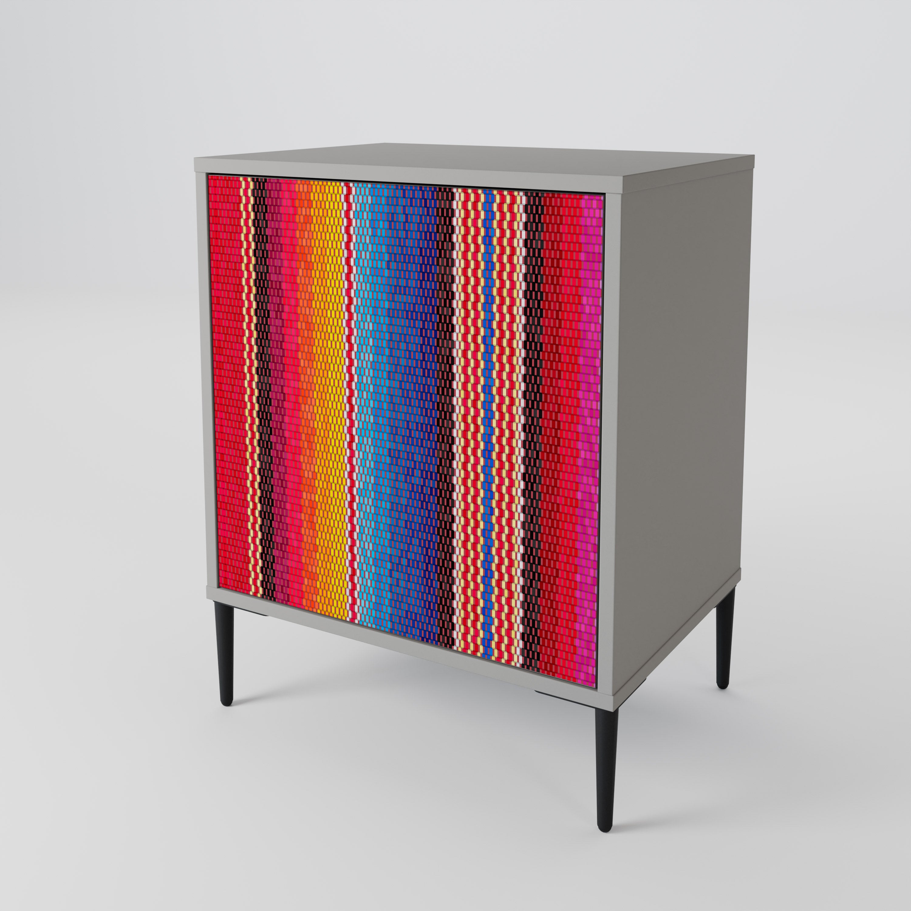 ETHNIC MEXICAN 1-Door Sideboard