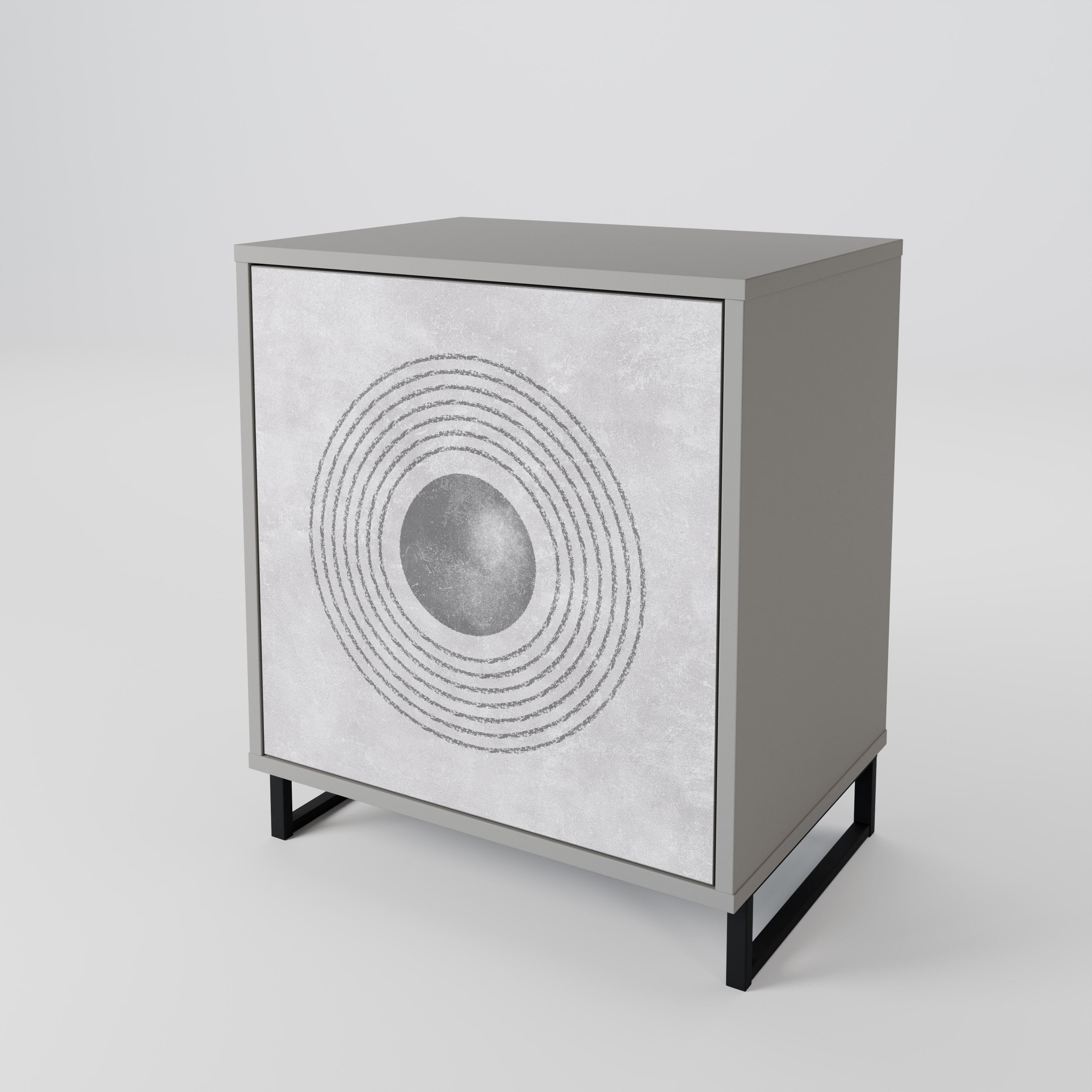 SOLID CIRCLES 1-Door Sideboard