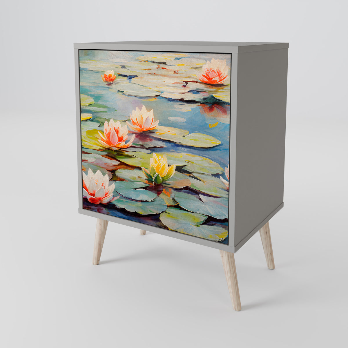 BLOOMING WATERS Skänk med en dörr