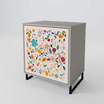 FLORAL COMBINATION 1-Door Sideboard
