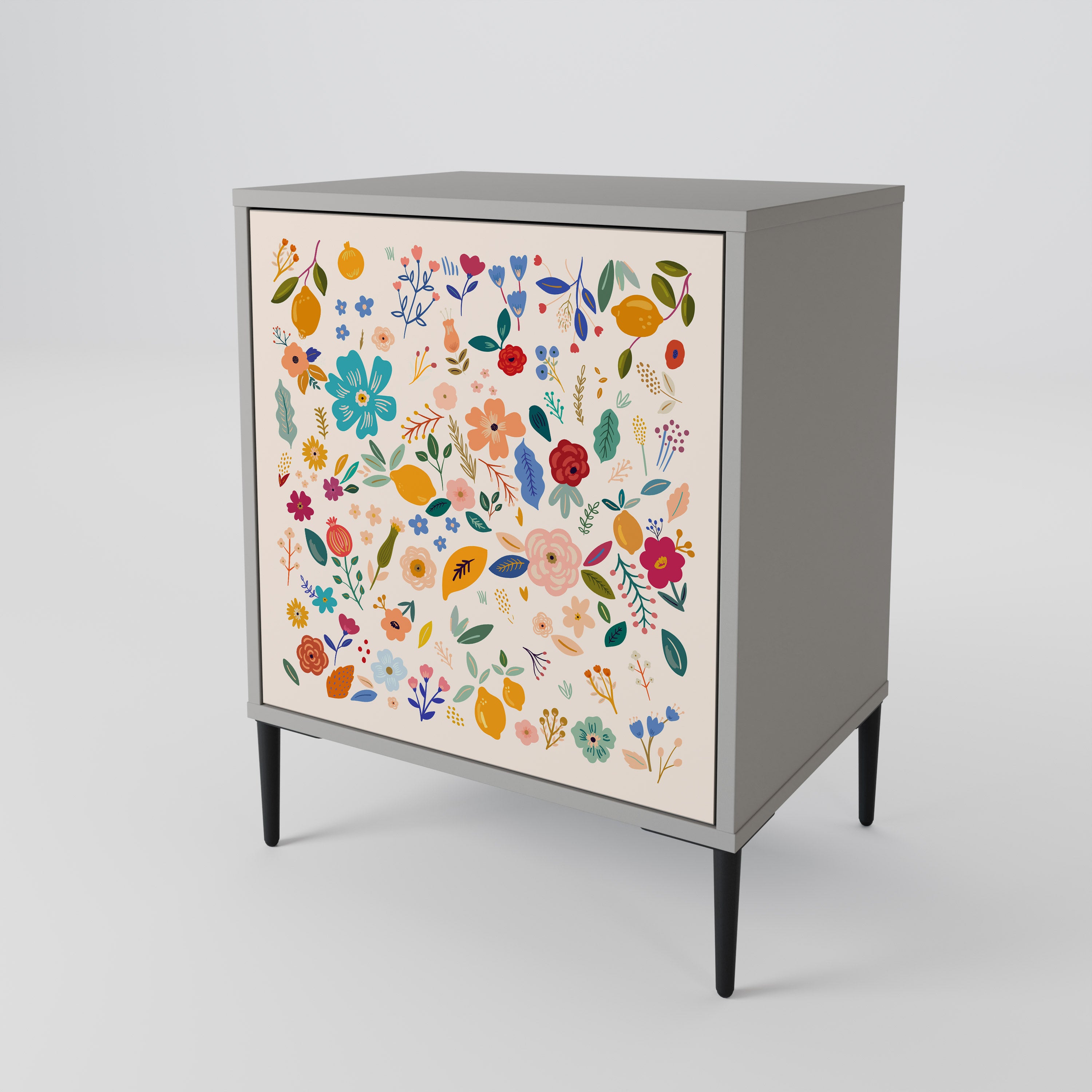 FLORAL COMBINATION 1-Door Sideboard