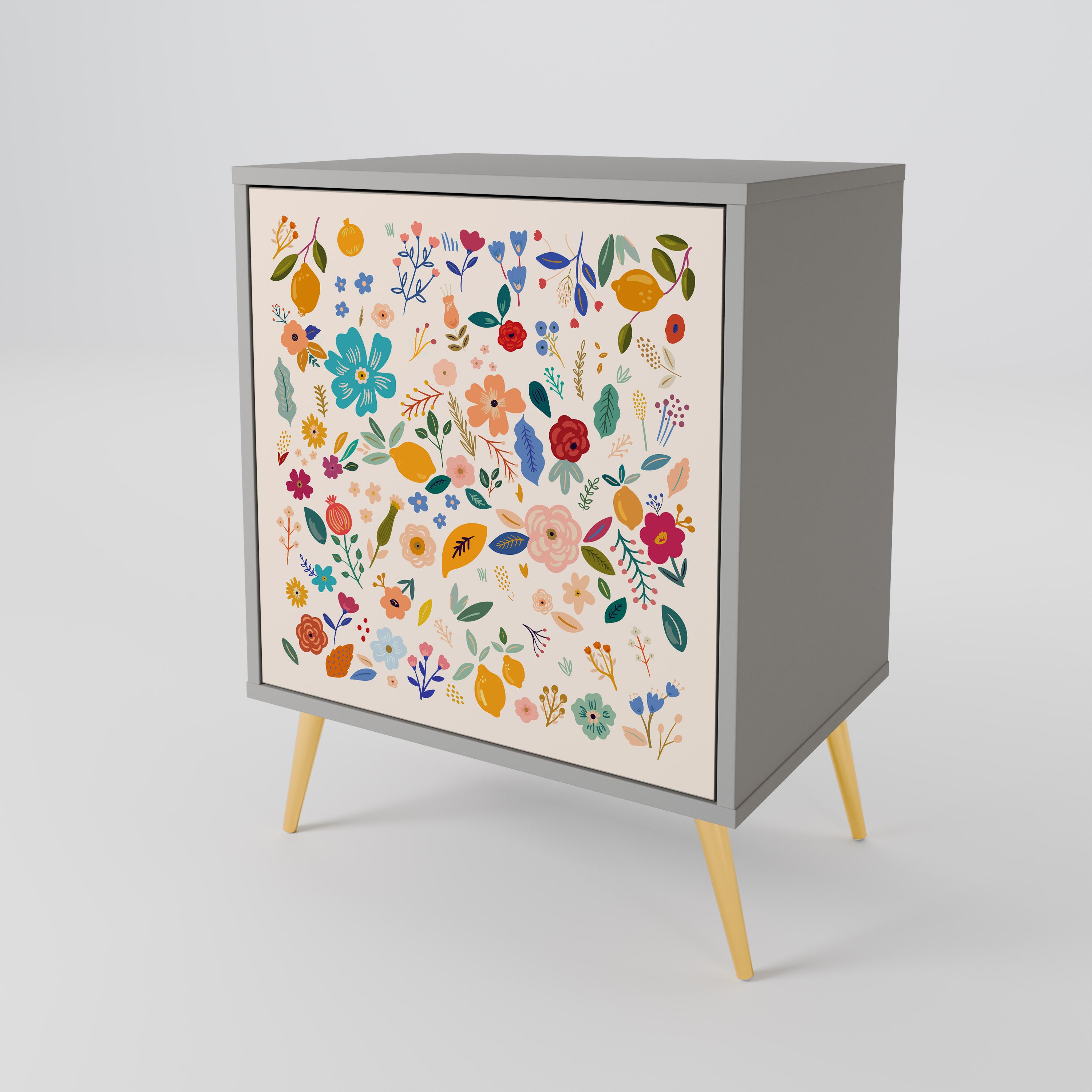 FLORAL COMBINATION 1-Door Sideboard