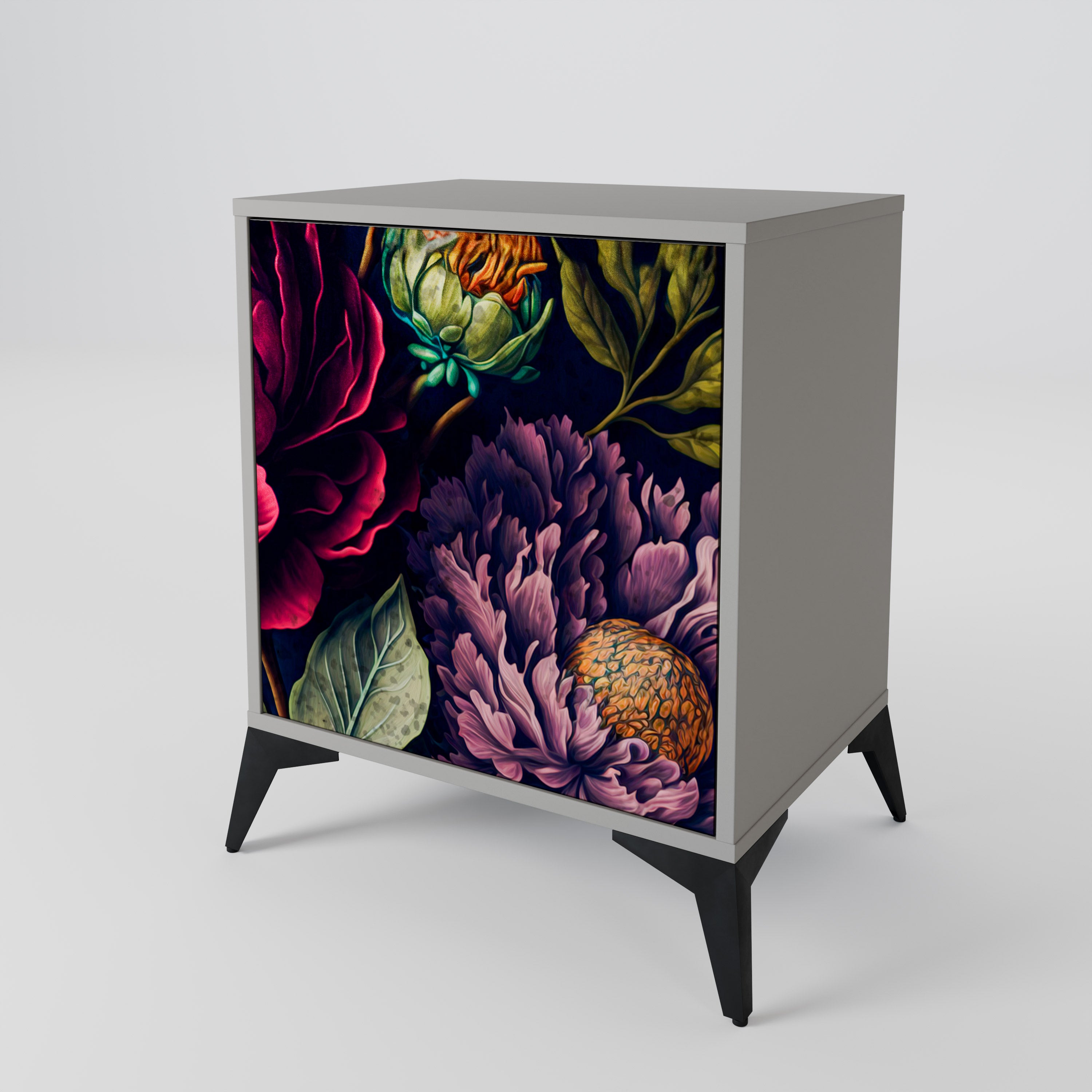 BLOOMING ELEGANCE 1-Door Sideboard