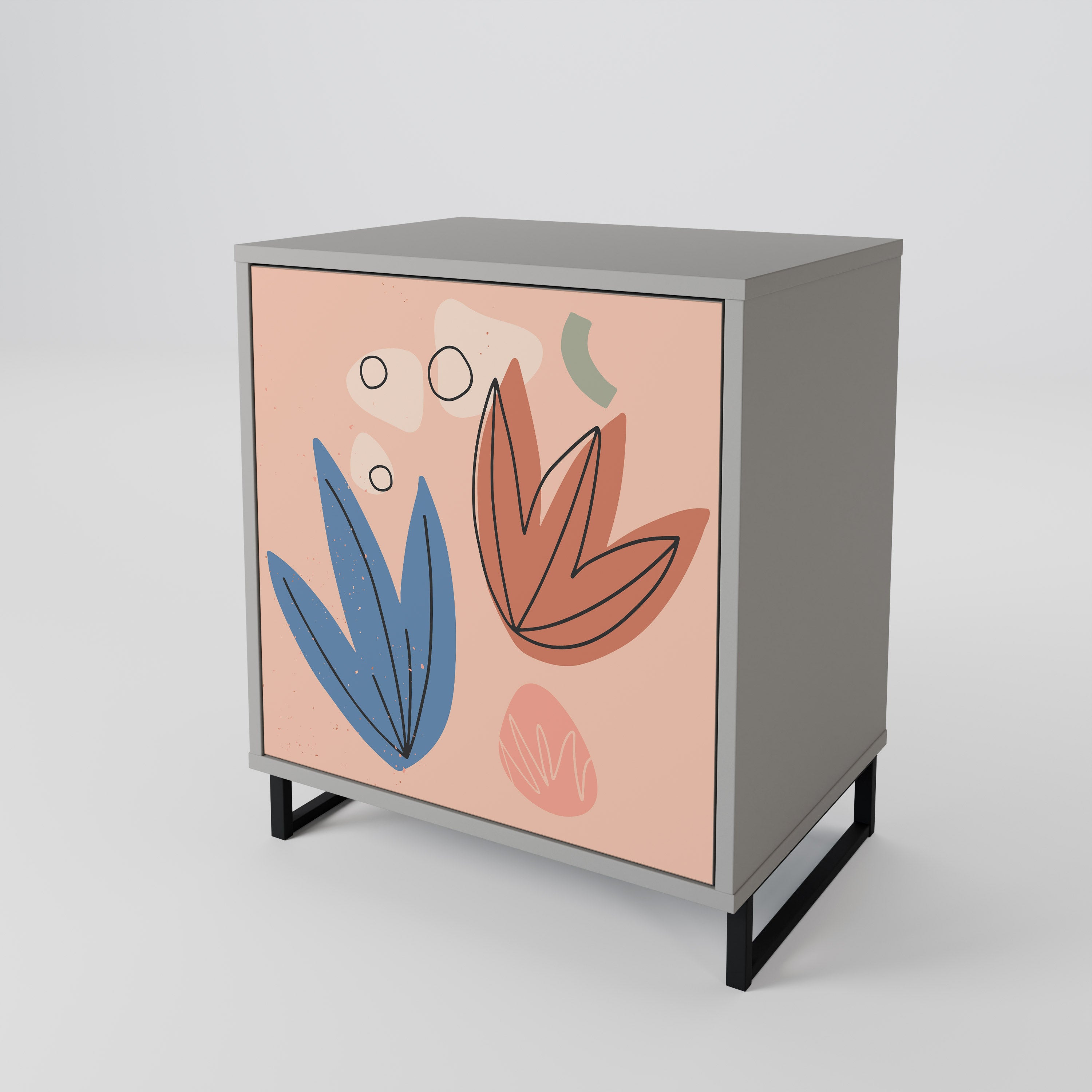 PASTEL DESTINY 1-Door Sideboard