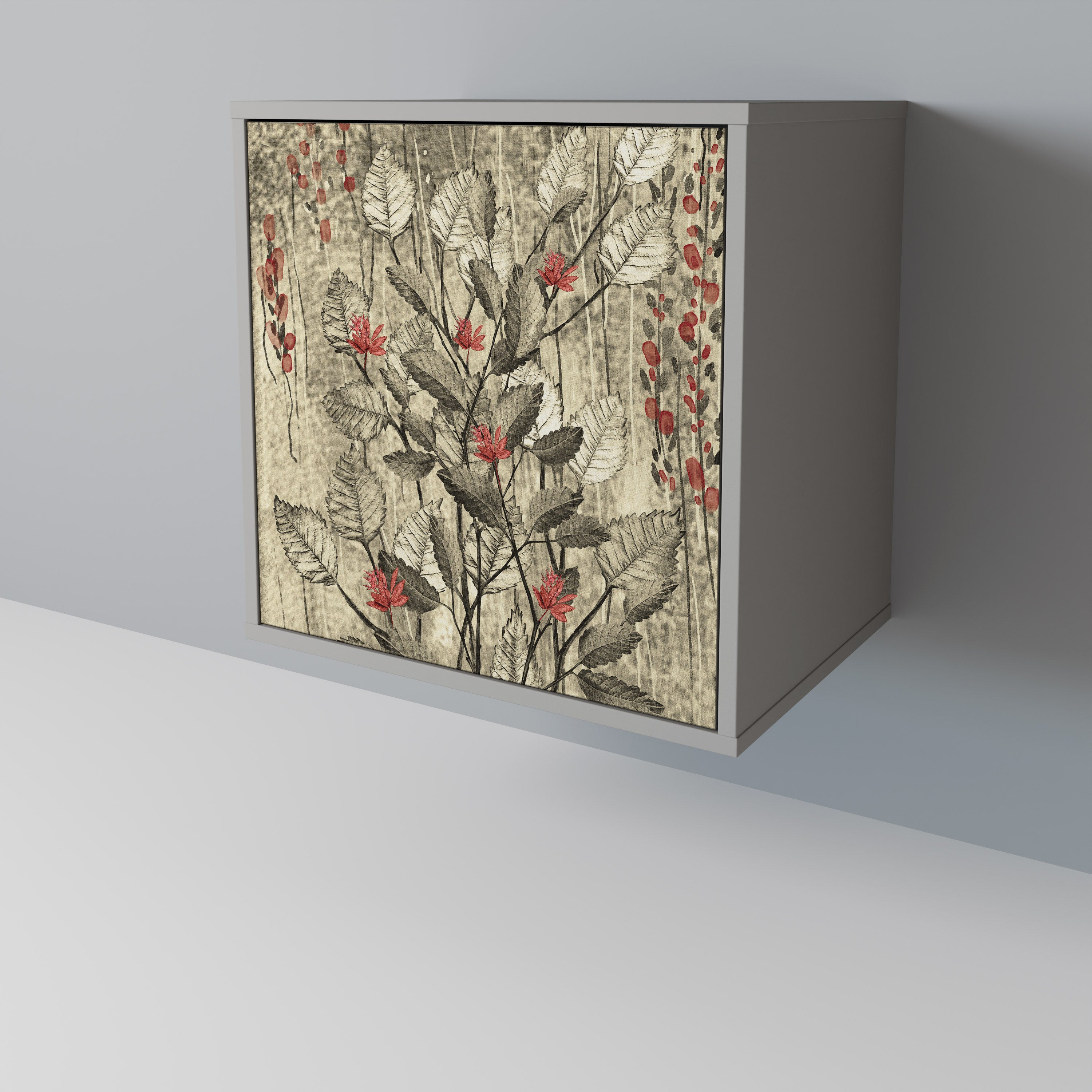 HERBAL GRACE 1-Door Sideboard