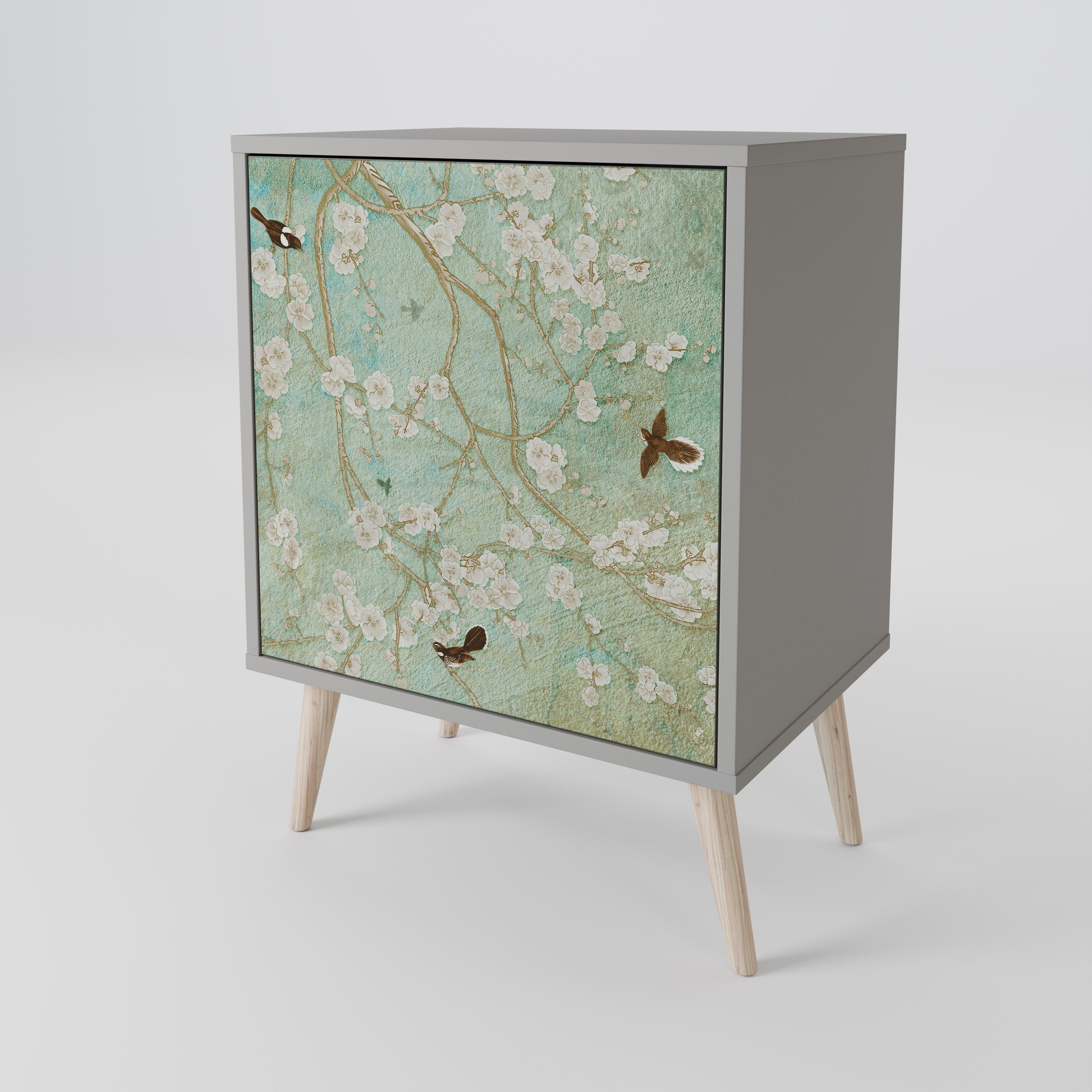 BLOOMING CHARM 1-Door Sideboard