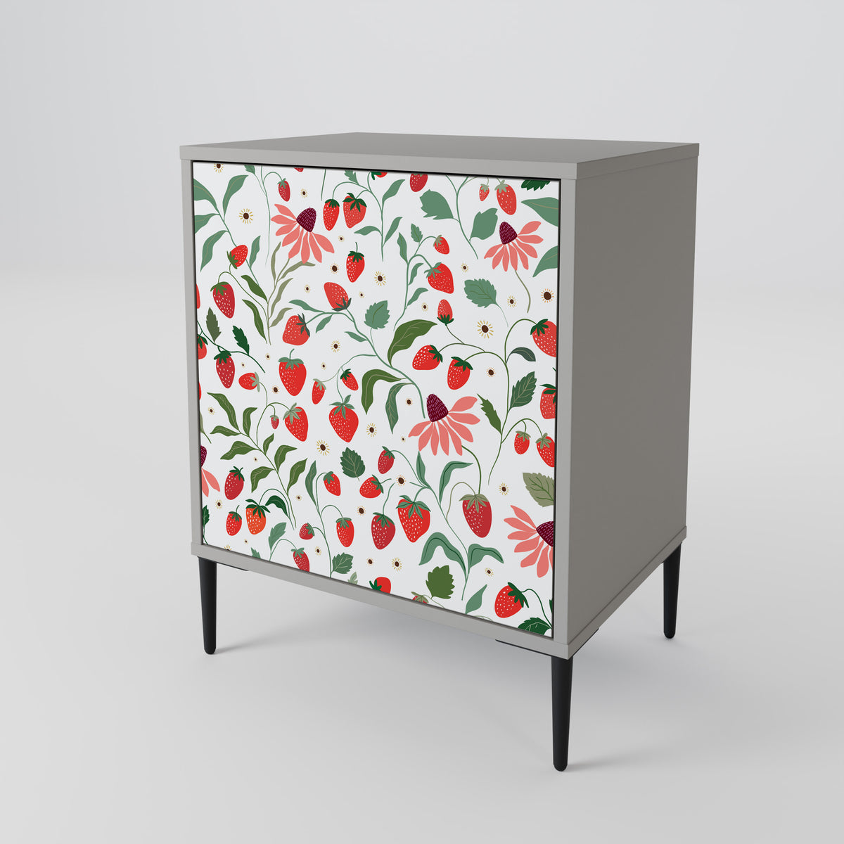 FLOWERS AND STRAWBERRIES 1-türiges Sideboard