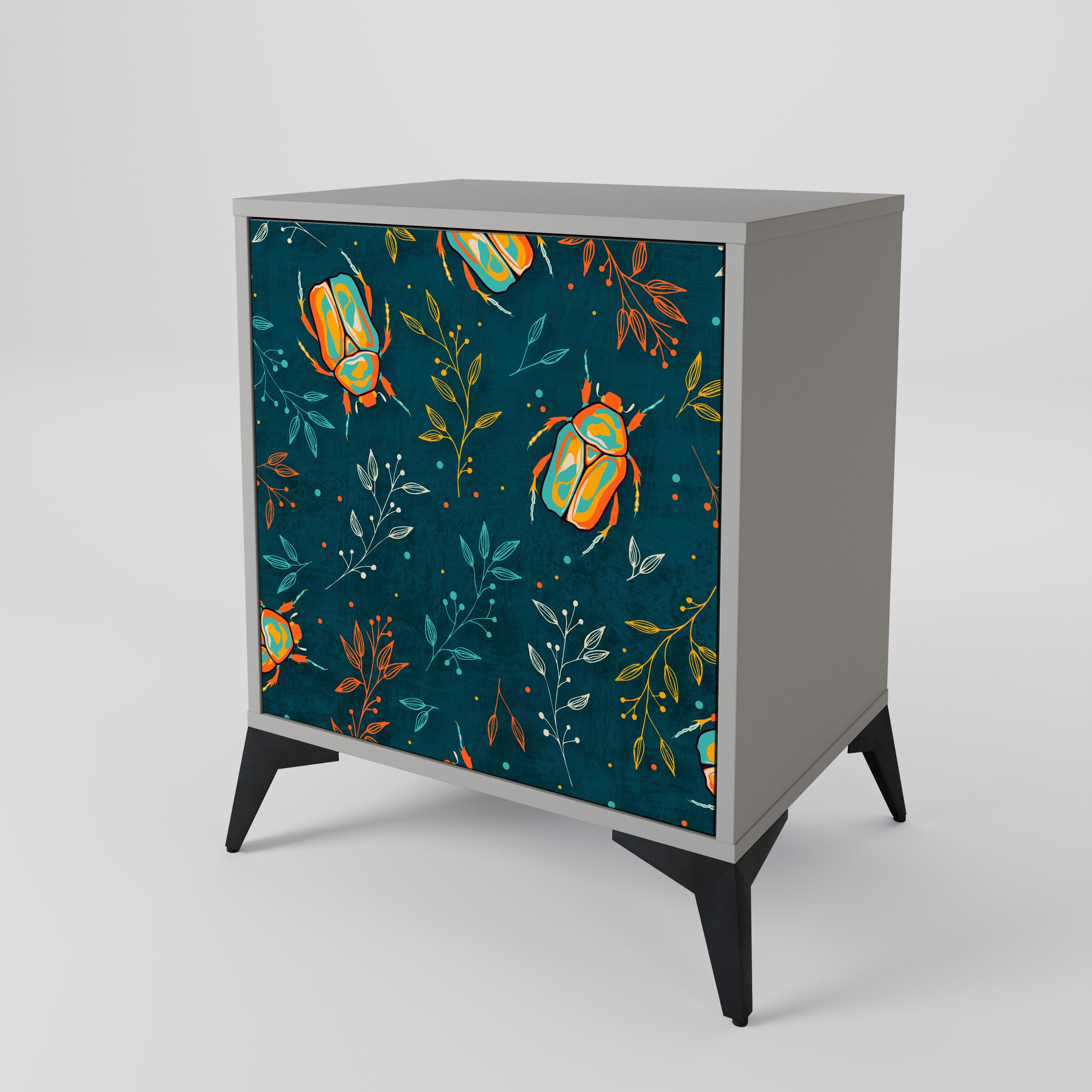 AUTUMN INSECTS 1-Door Sideboard