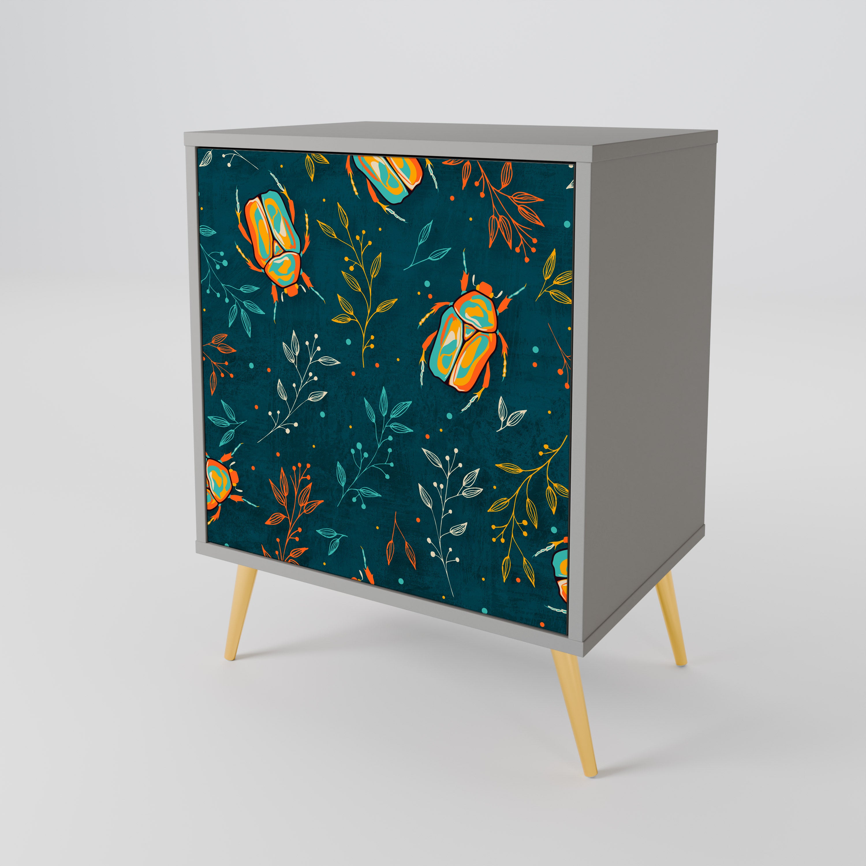 AUTUMN INSECTS 1-Door Sideboard