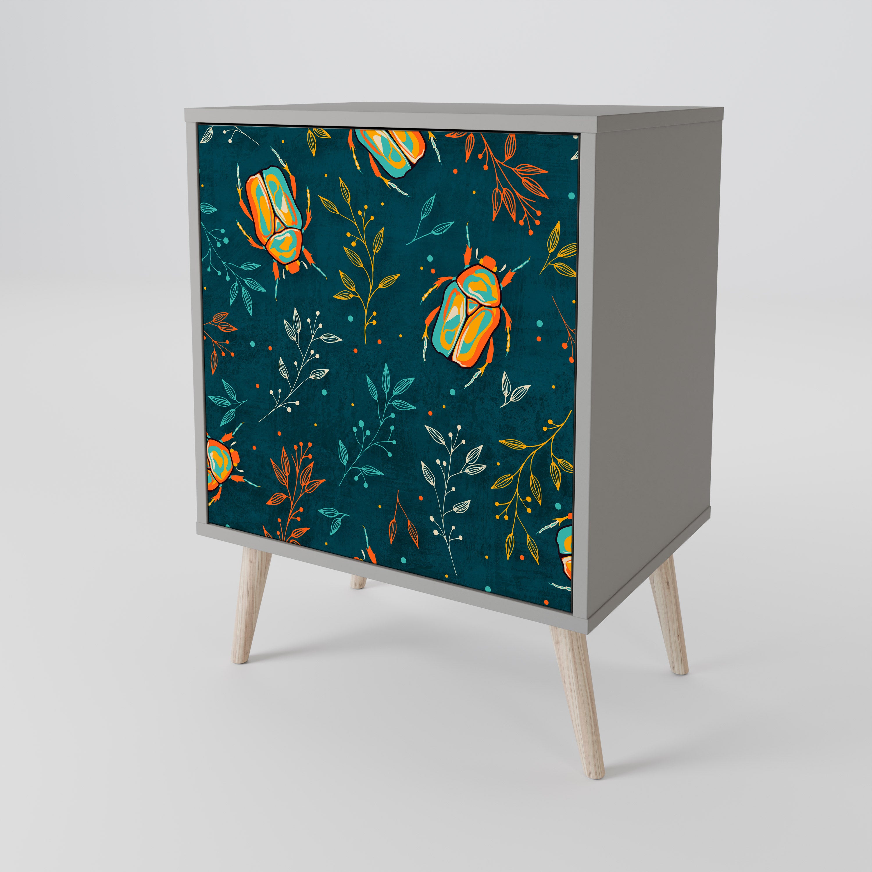 AUTUMN INSECTS 1-Door Sideboard