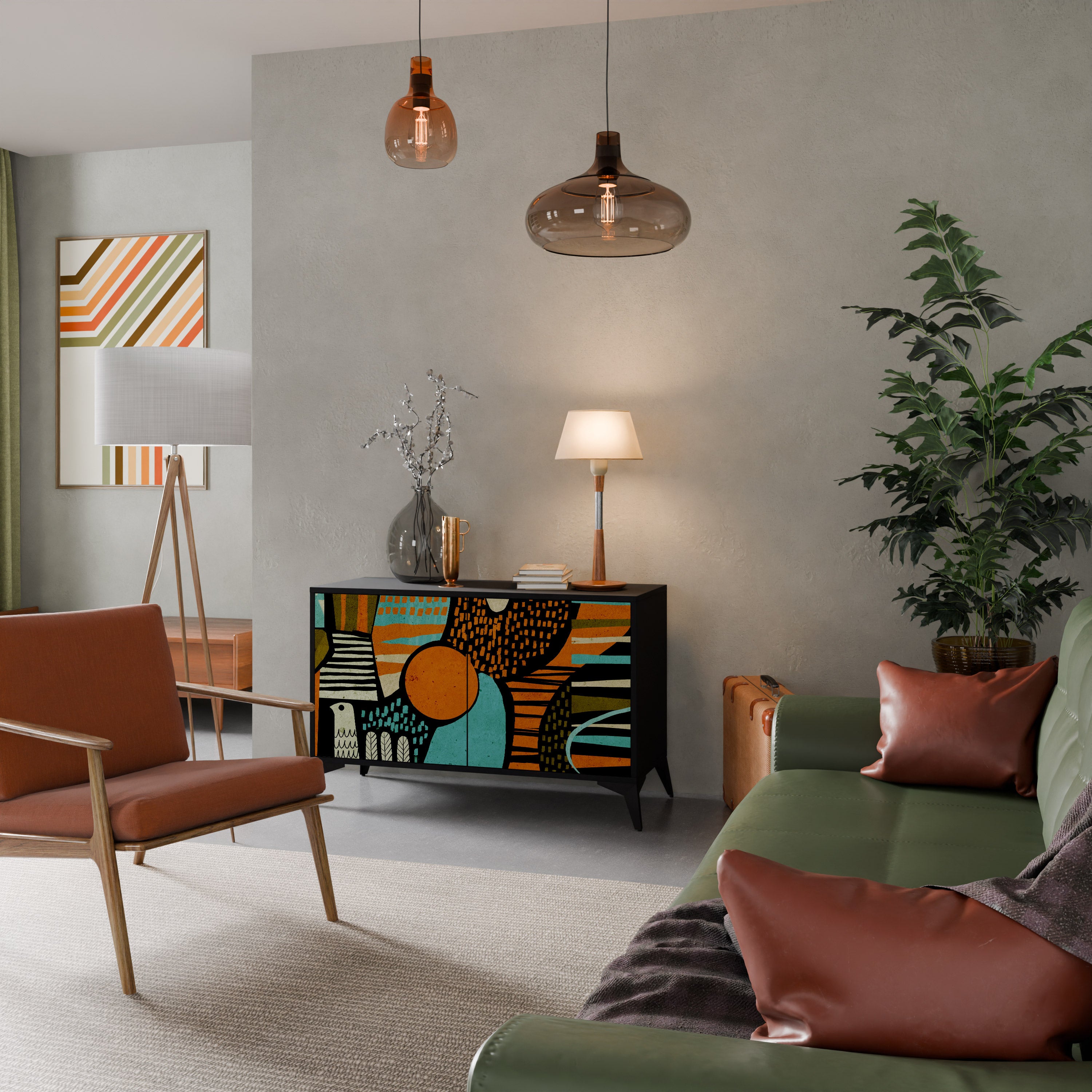 GEODE GLIMMER Μπουφές 2-θυρών