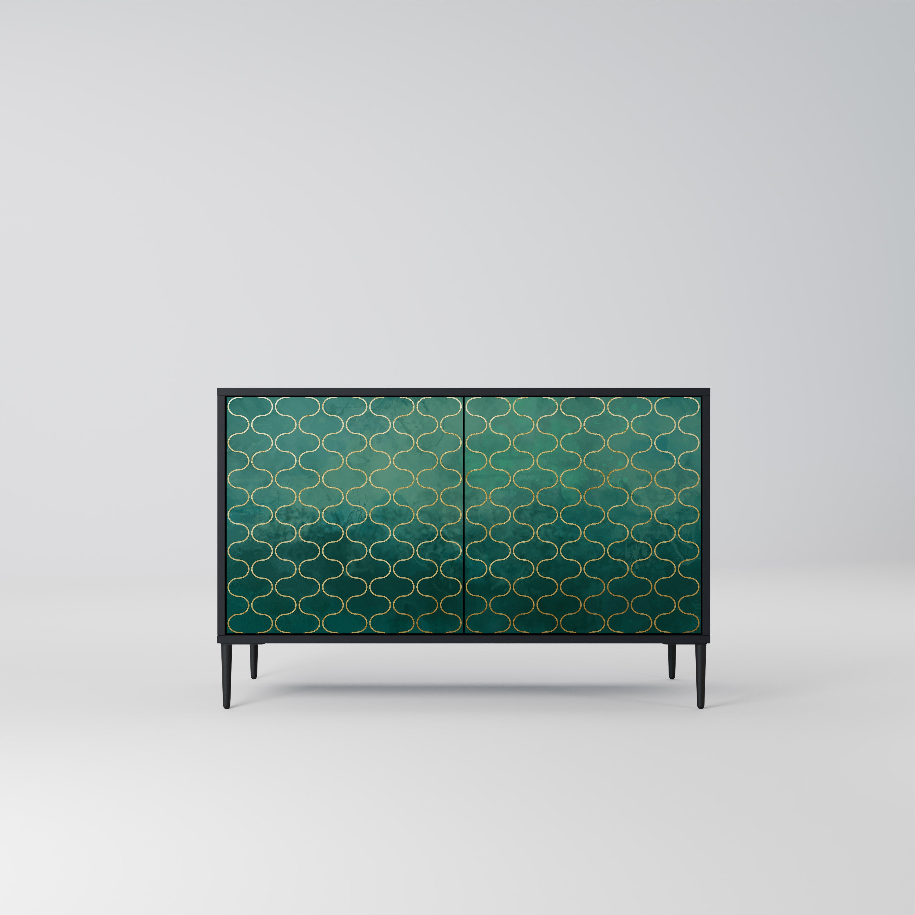 TESSELATED GREENERY 2-türiges Sideboard
