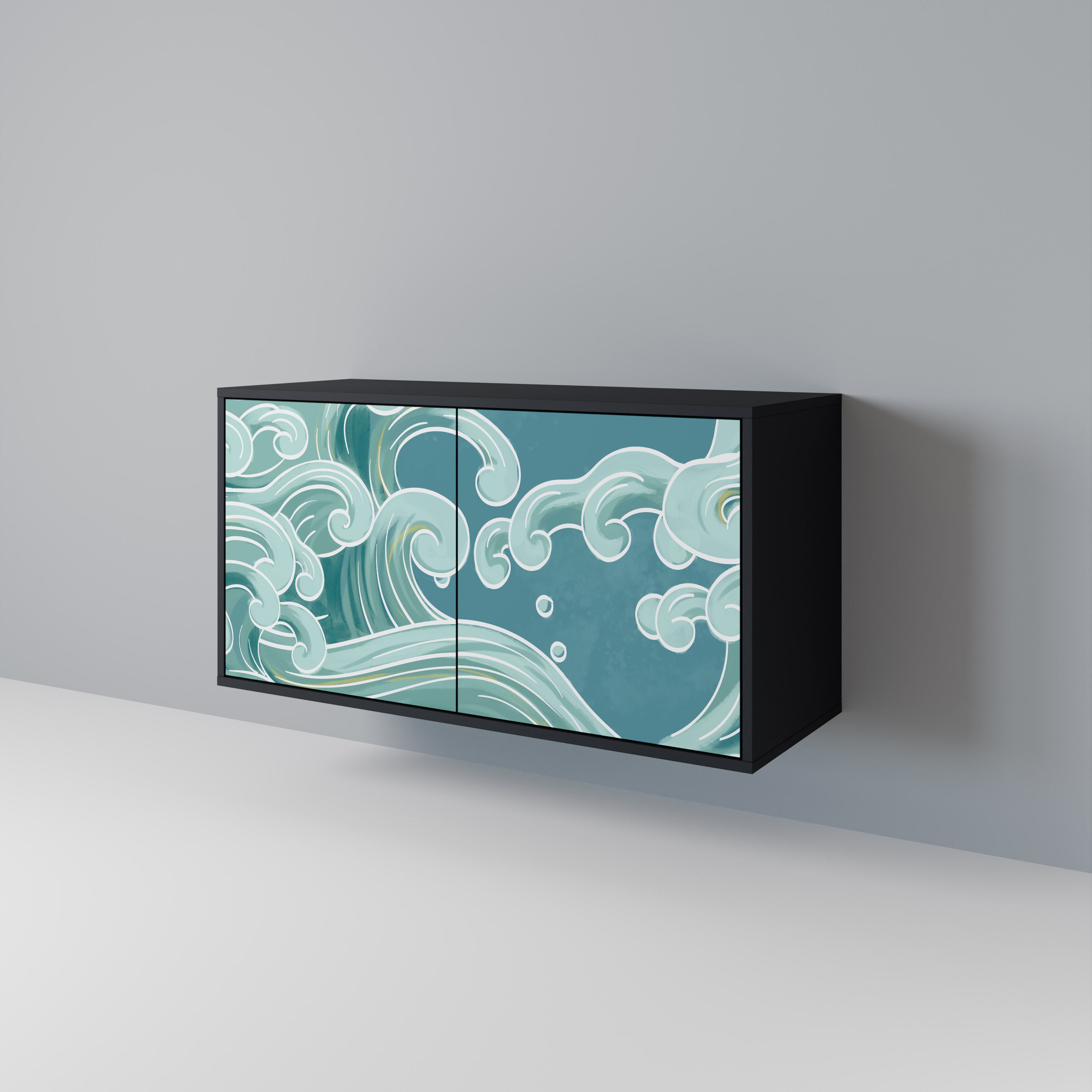 ASIAN SWAY Skänk med två dörrar