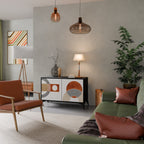 CIRCLE RHYTM Skänk med två dörrar