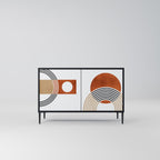 CIRCLE RHYTM Skänk med två dörrar