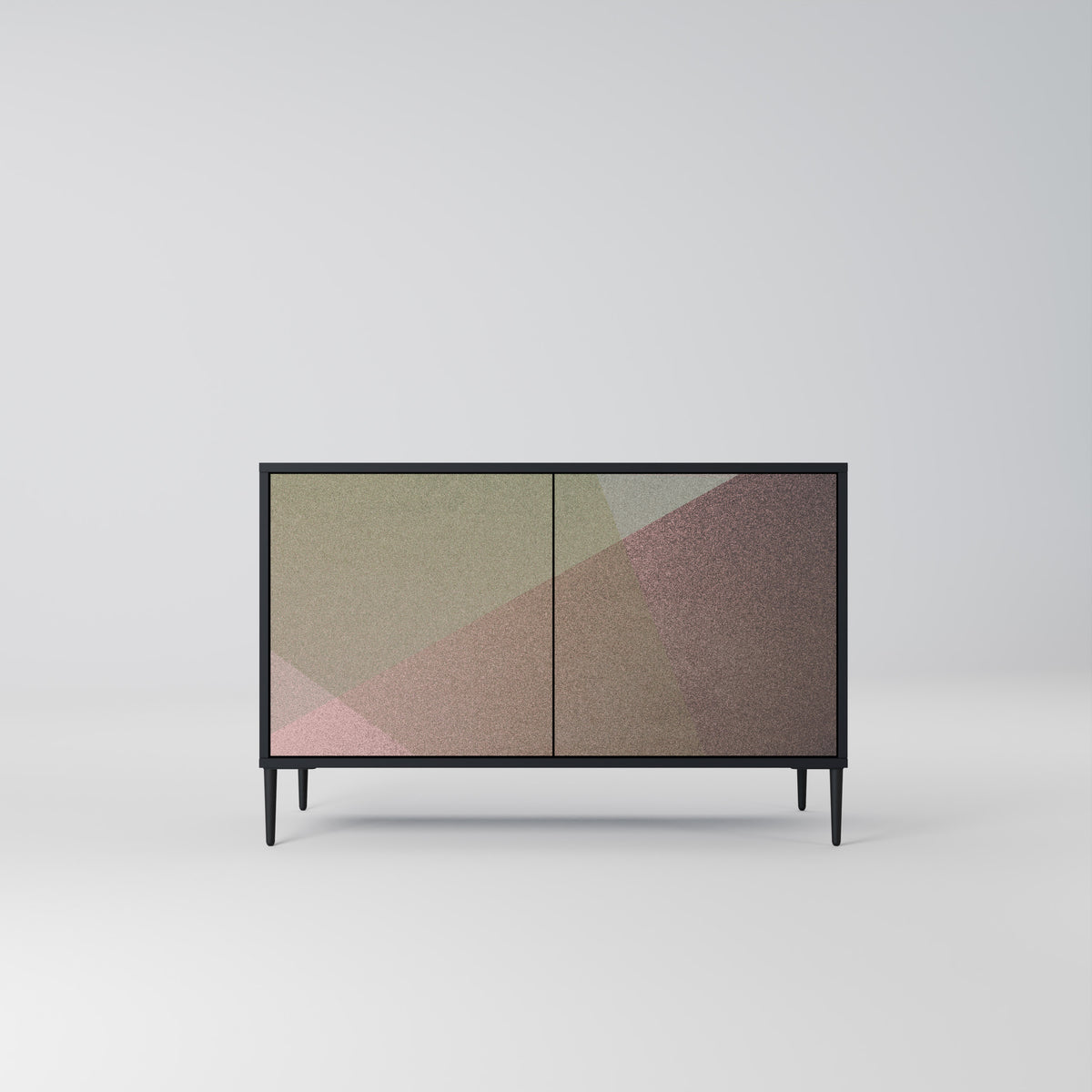 BEIGE GEOMETRY 2-türiges Sideboard