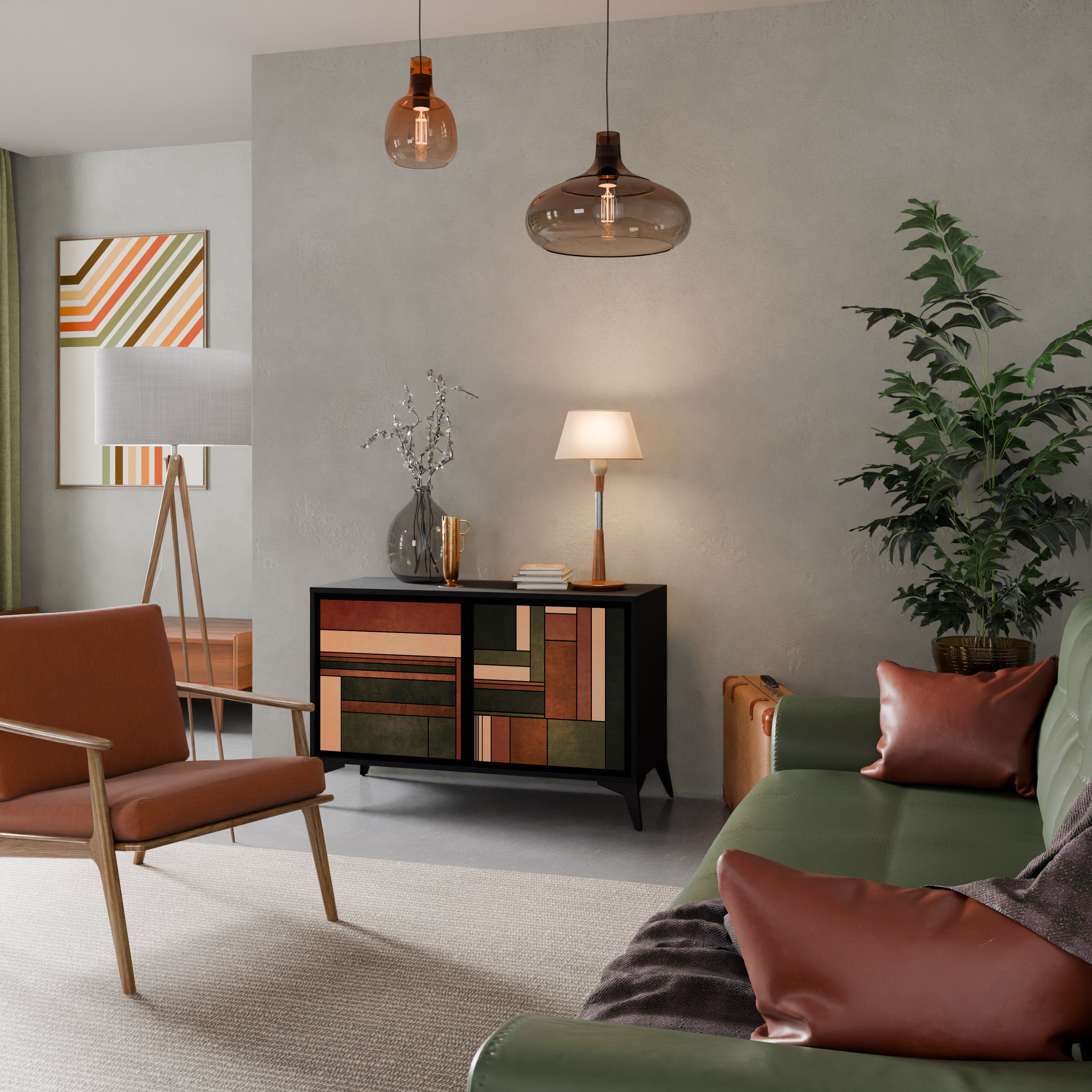 FIGURES OF NATURE 2-türiges Sideboard