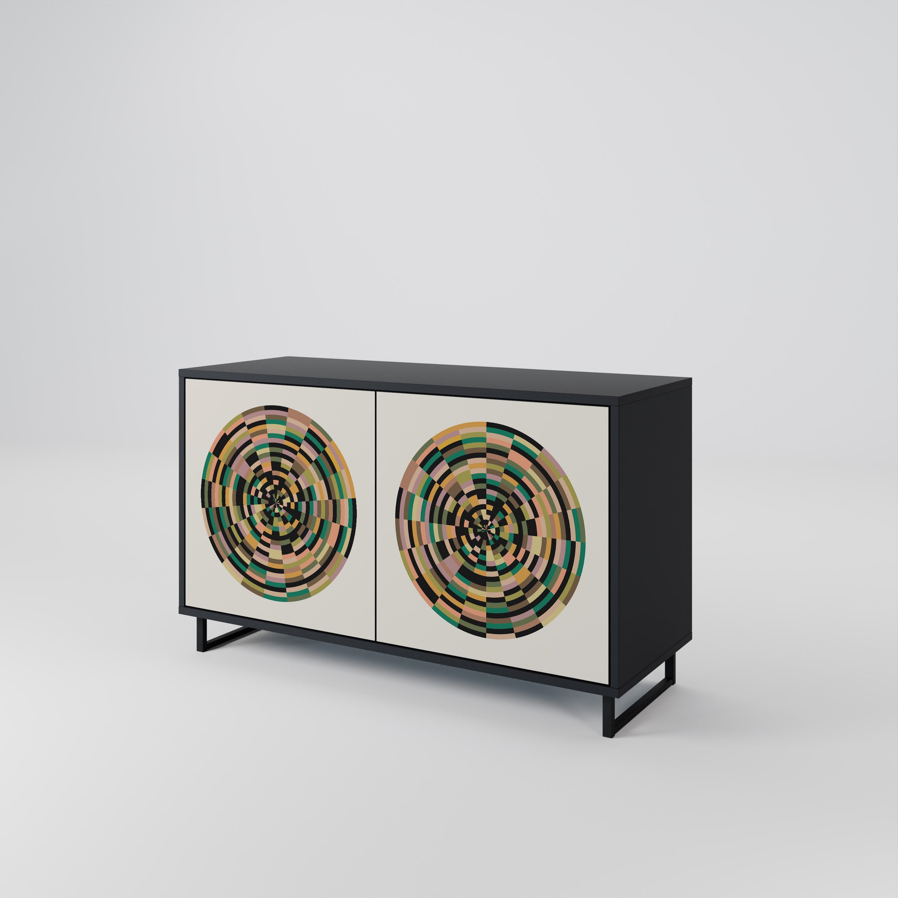 GREEN CIRCLES 2-türiges Sideboard