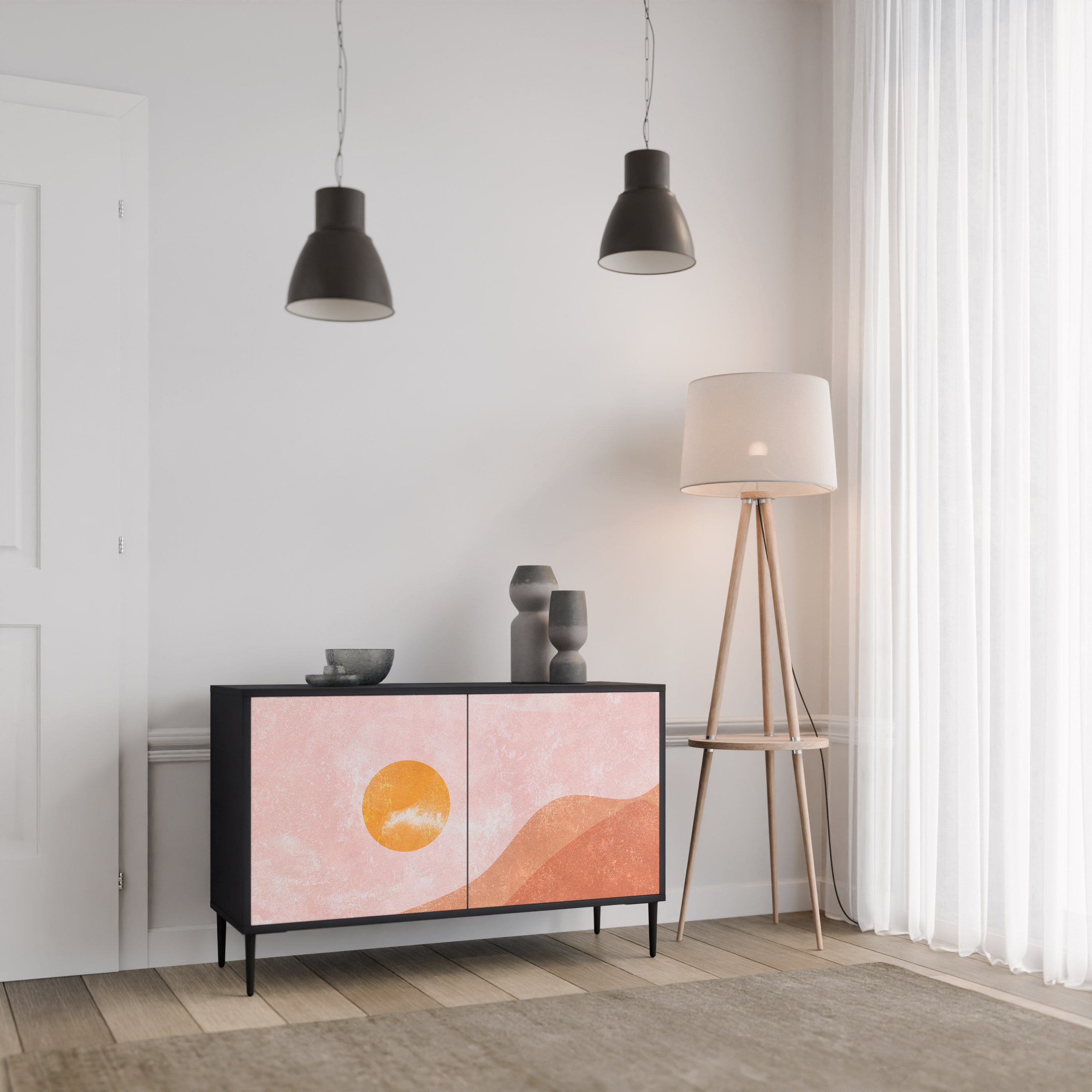 LUMINOUS SUNLIGHT 2-türiges Sideboard