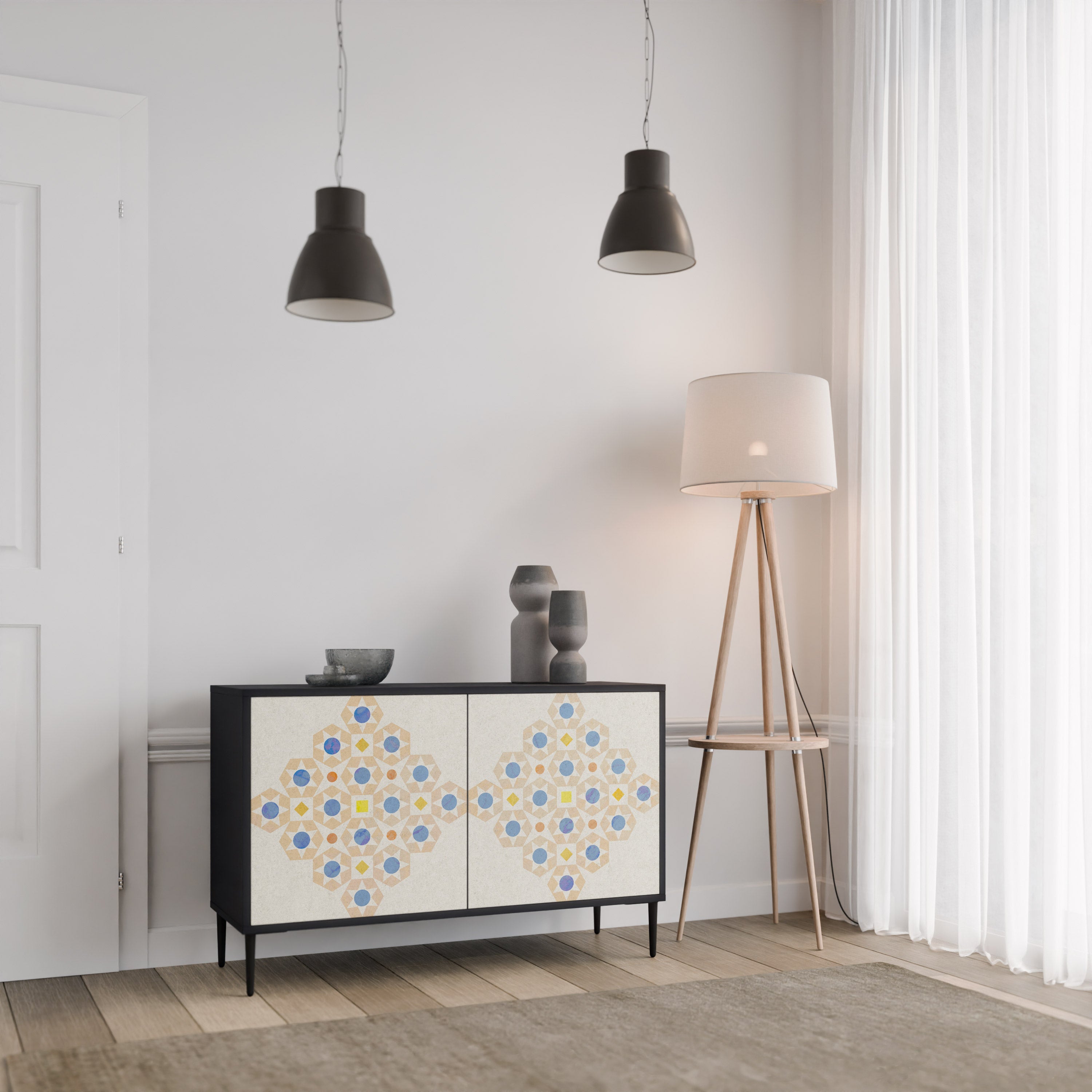 PATTERNED PRISM 2-türiges Sideboard