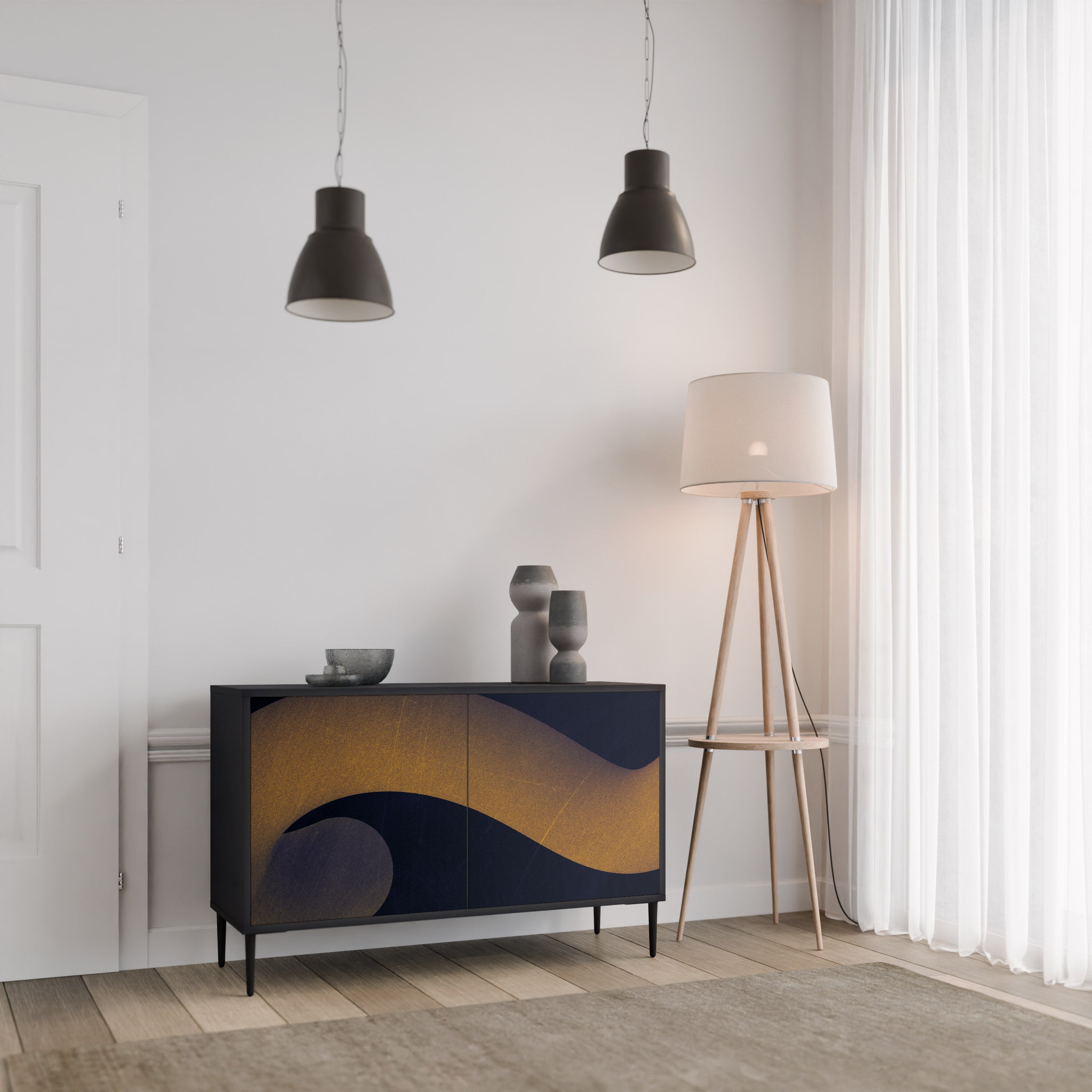 HOLLOW TIME 2-türiges Sideboard