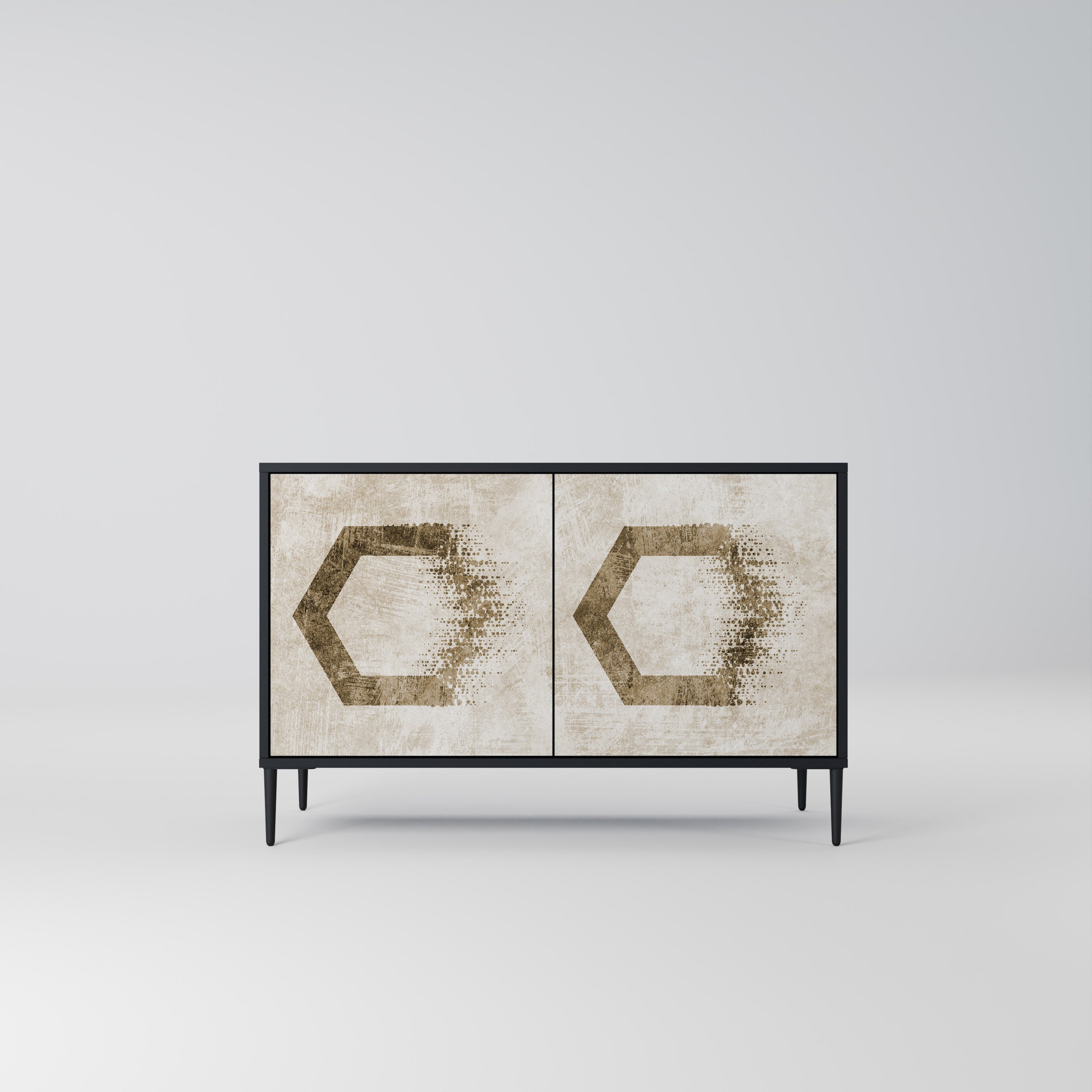 HEXAGONAL SHAPES 2-türiges Sideboard