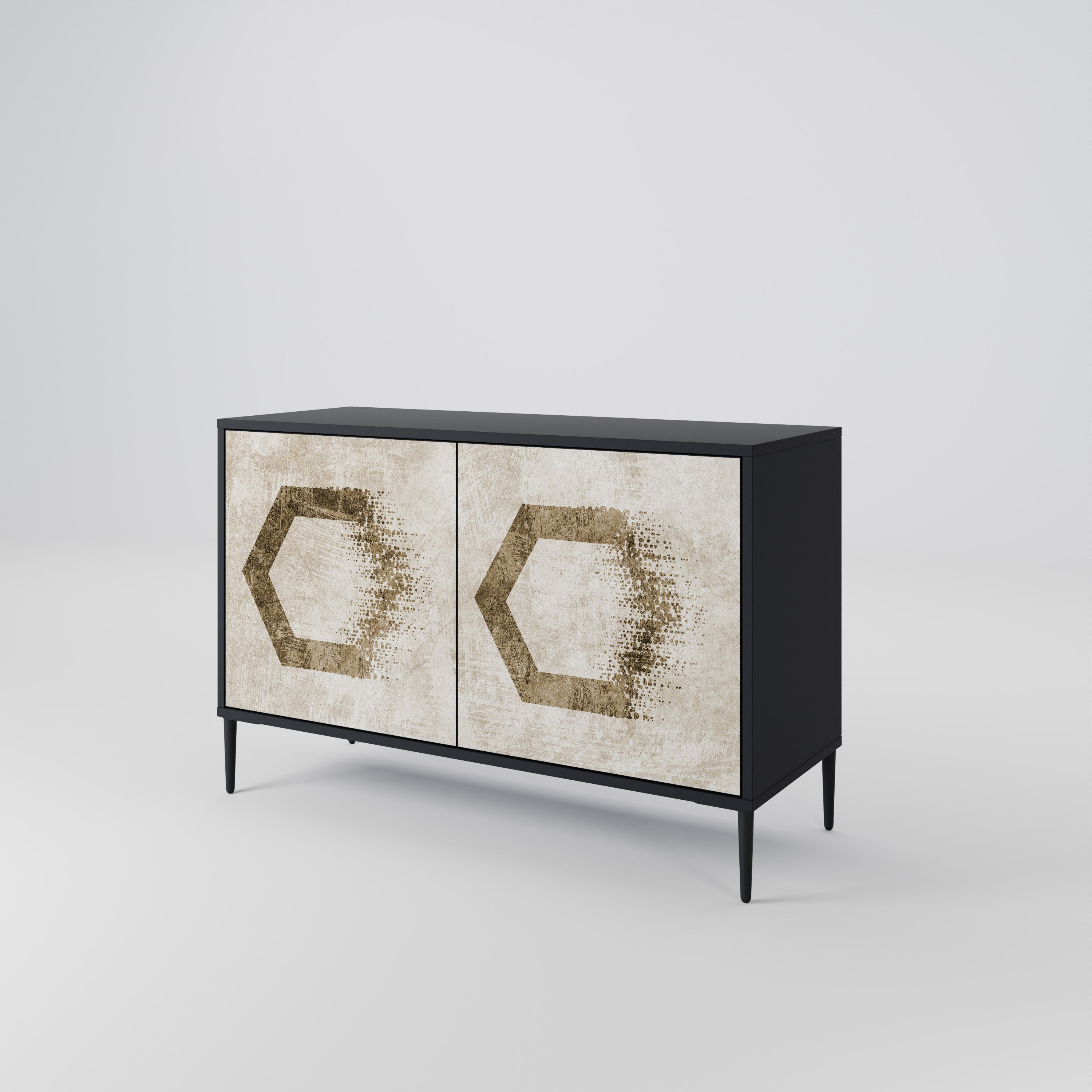 HEXAGONAL SHAPES 2-türiges Sideboard