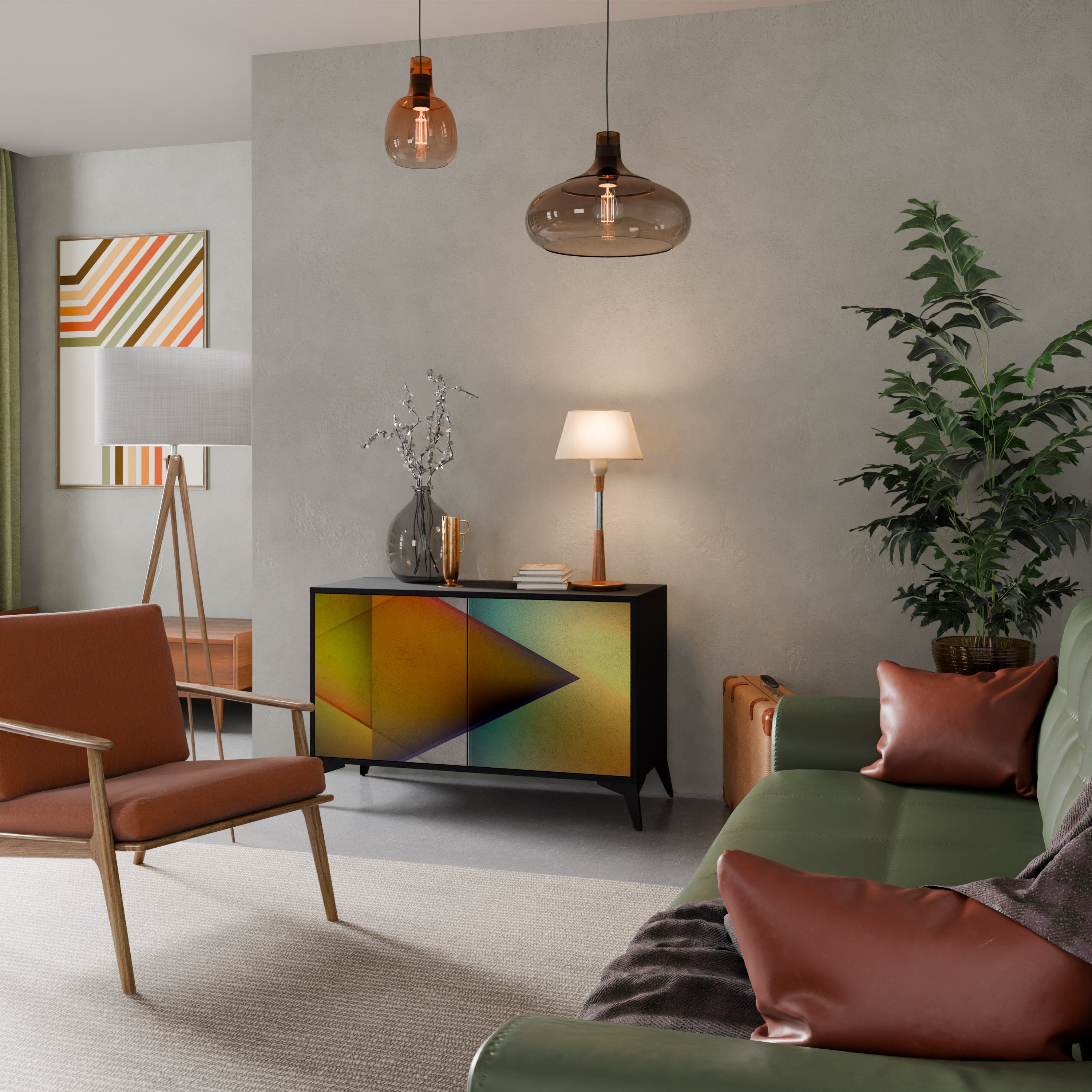 PIERCING SHARPNESS Μπουφές 2-θυρών